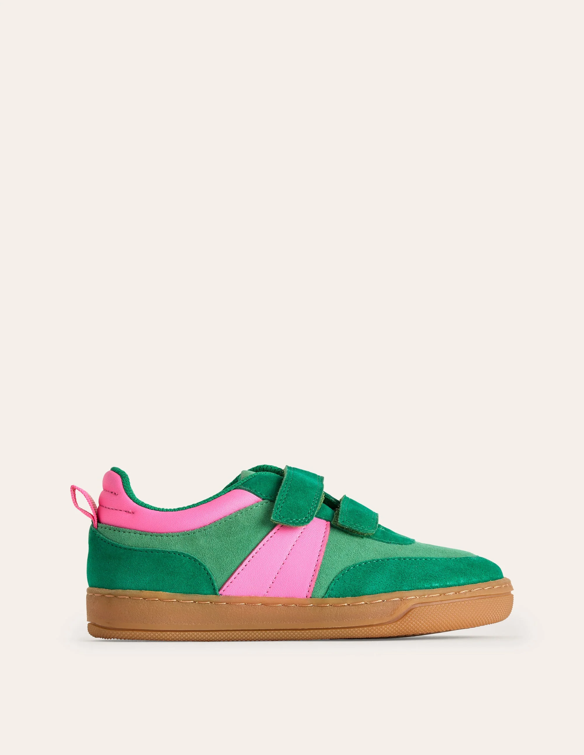 Mini Erin Sneaker-Grün Blockfarben