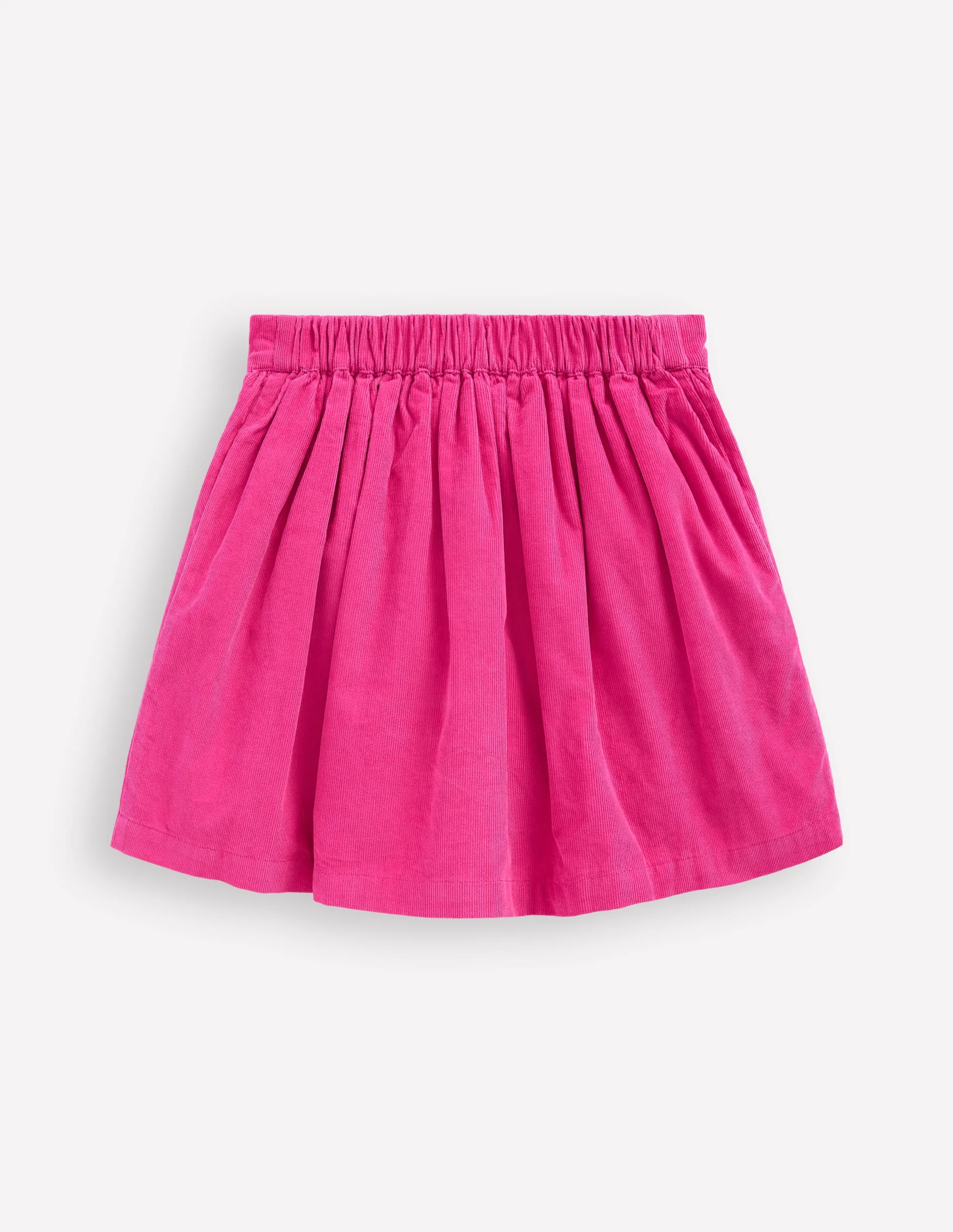 Minirock mit Knopfleiste-Himbeerrosa - Image 2