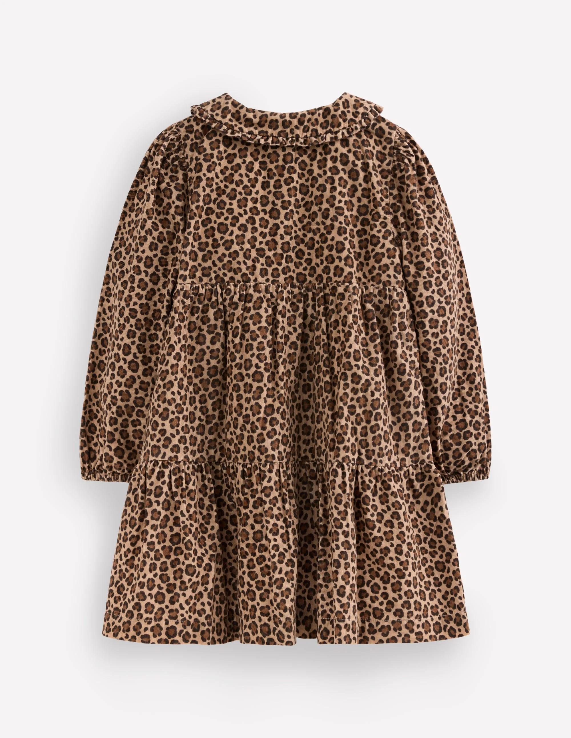 Minna Gewebtes Kleid mit Kragen-Mohair, Leopardenmuster - Image 6