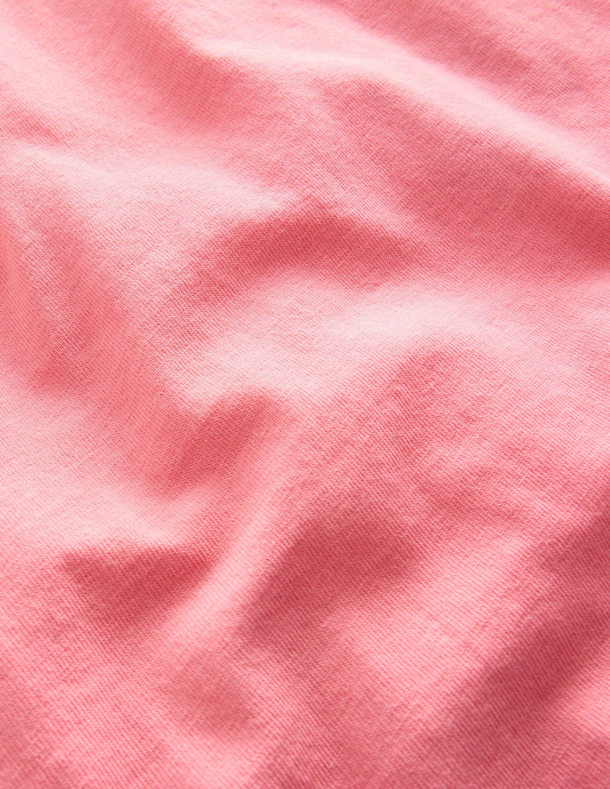 Mix-T-Shirt mit Stickerei-Krabbenrosa - Image 3