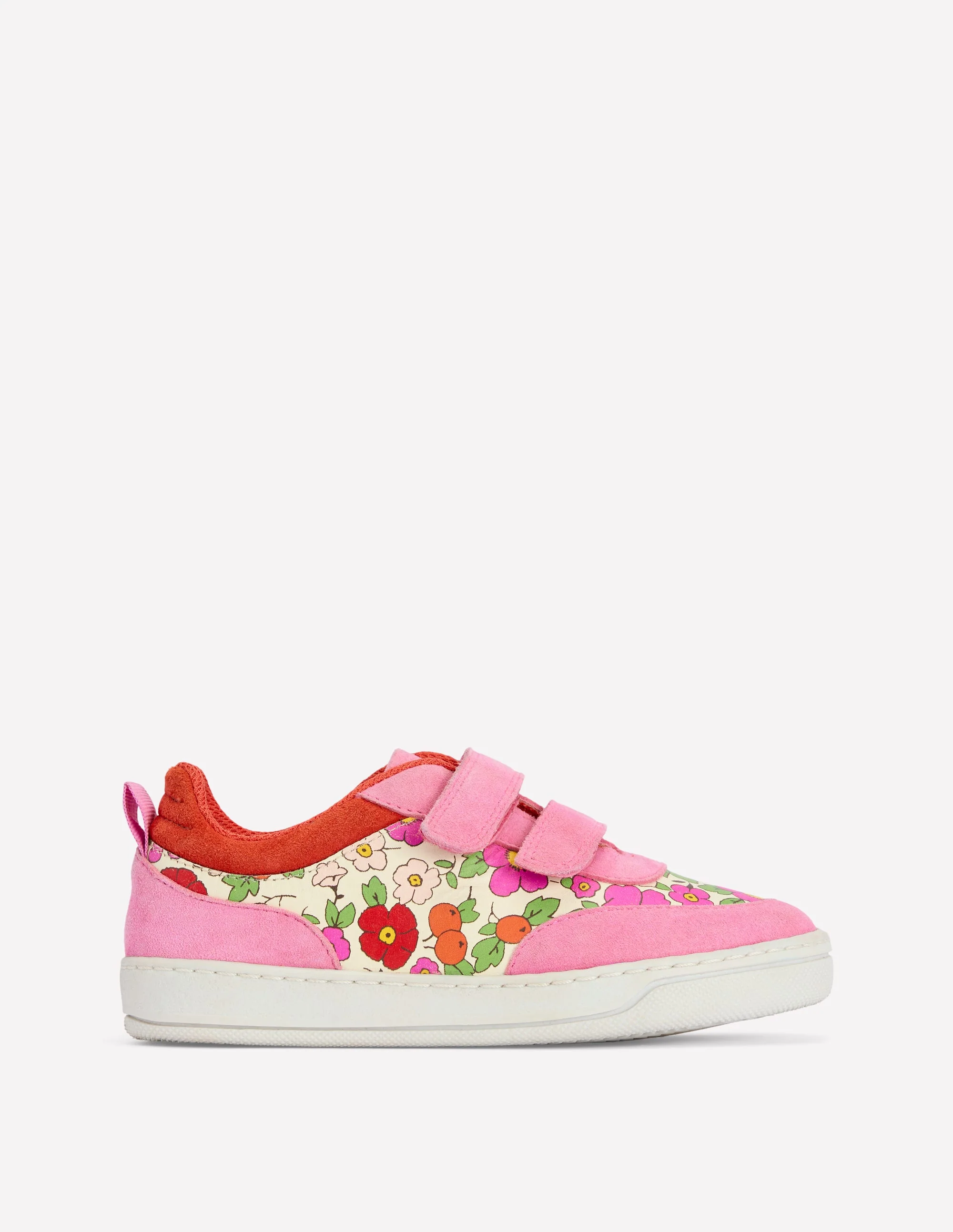 Niedrige Sneaker mit Blockfarben-Apfelblüte