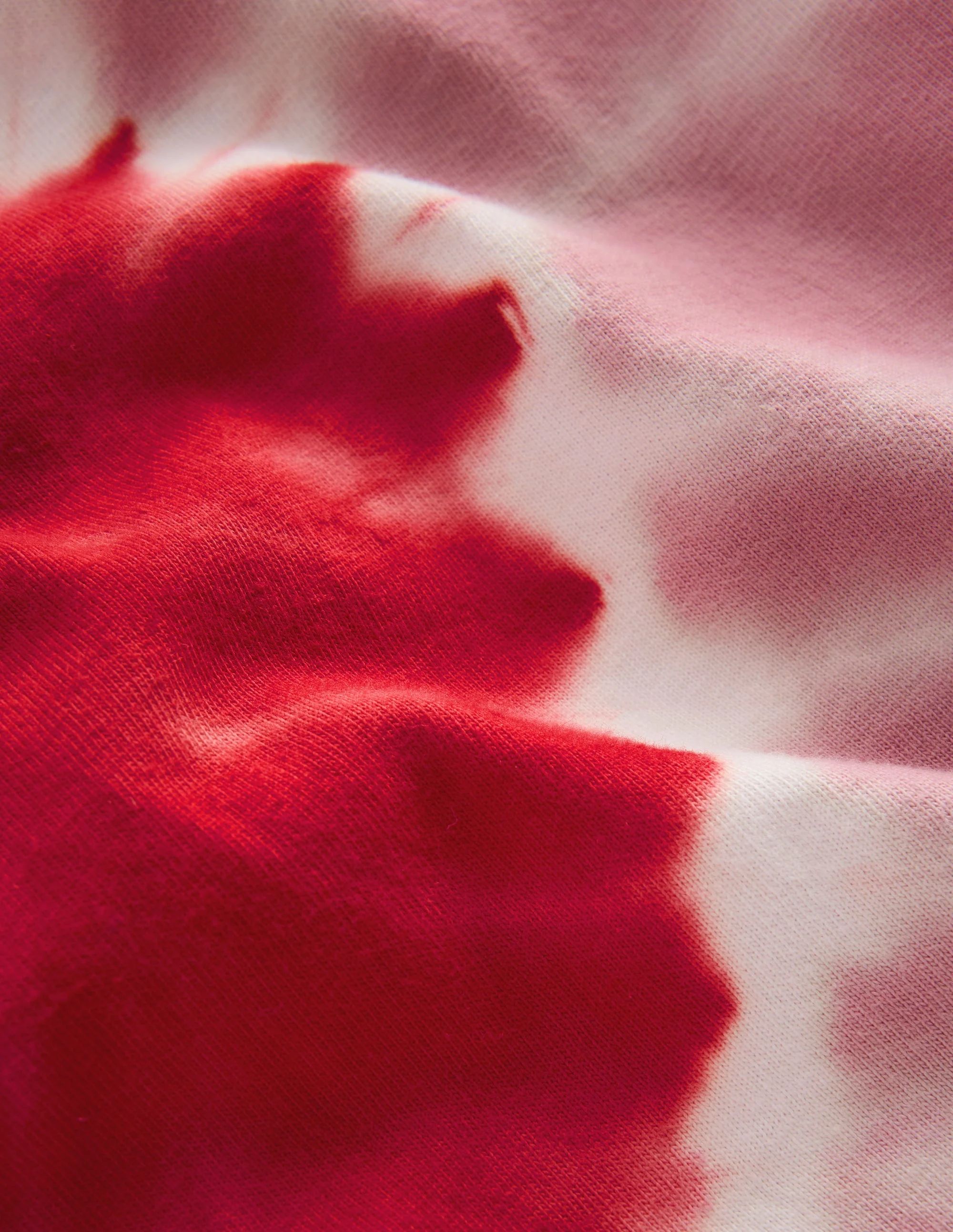 Oberteil mit Batikmuster und Logo-Vintage-Rosa Herz - Image 4