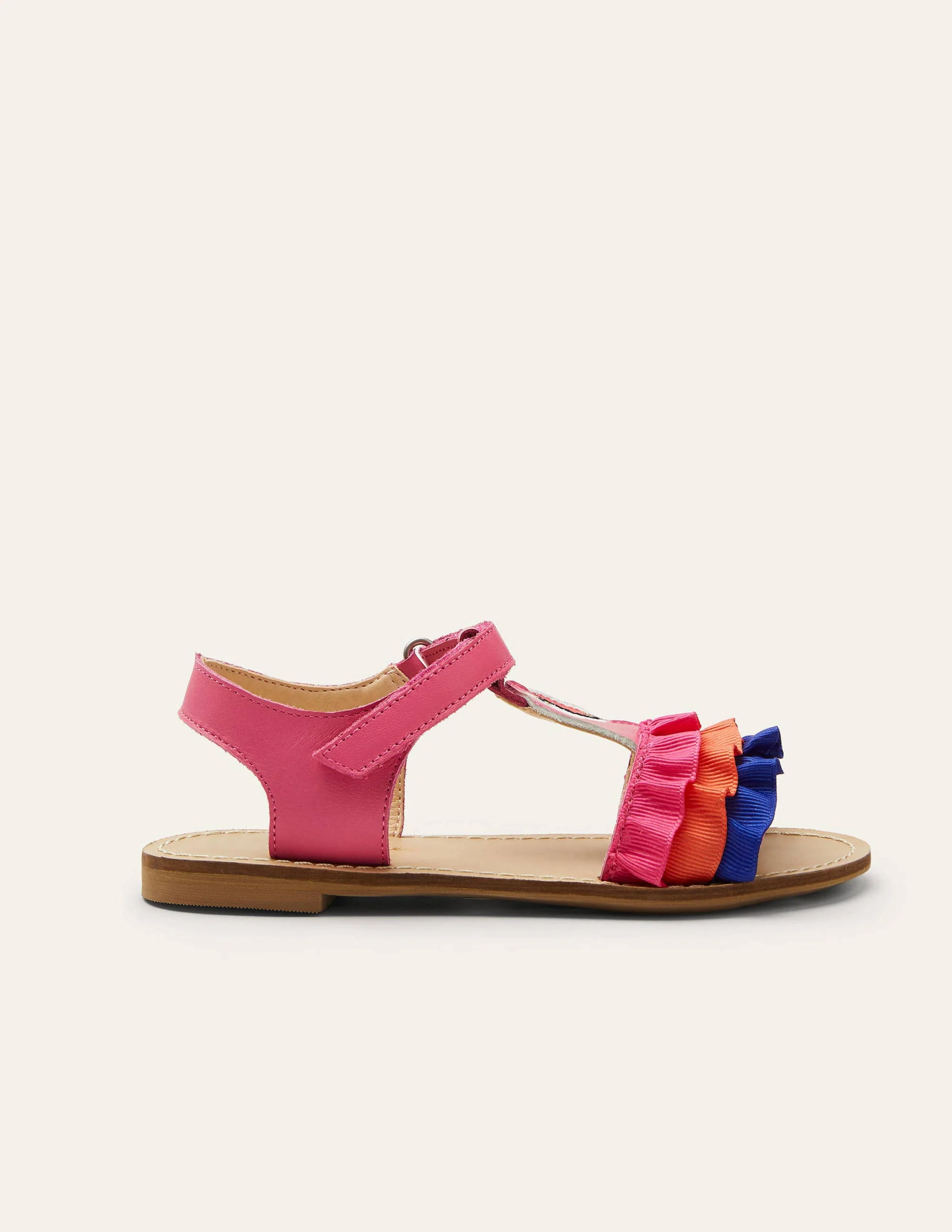 Originelle Ledersandalen-Bunt, Papagei - Image 3