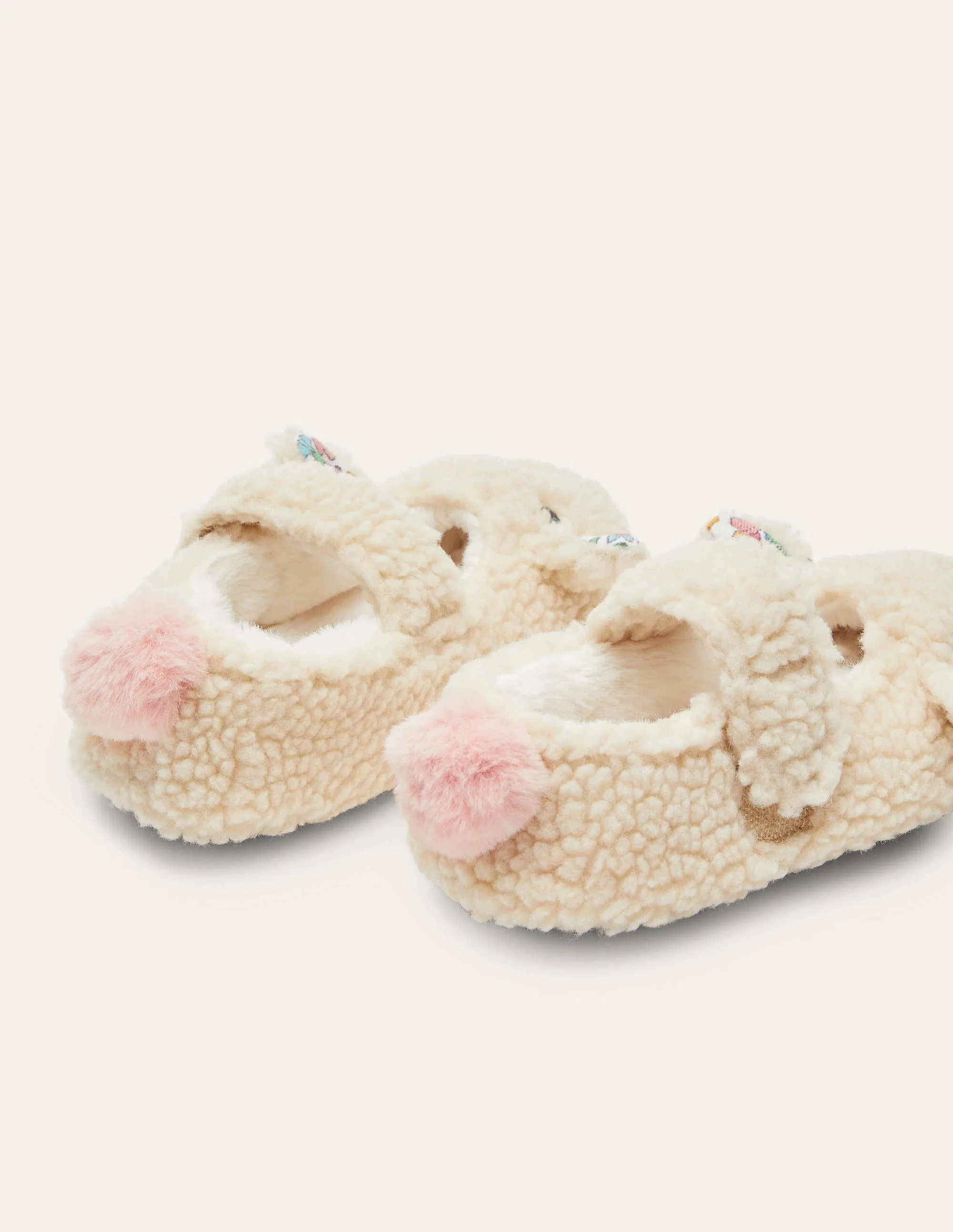 Originelle Slipper-Hellbeige, Schaf - Image 3