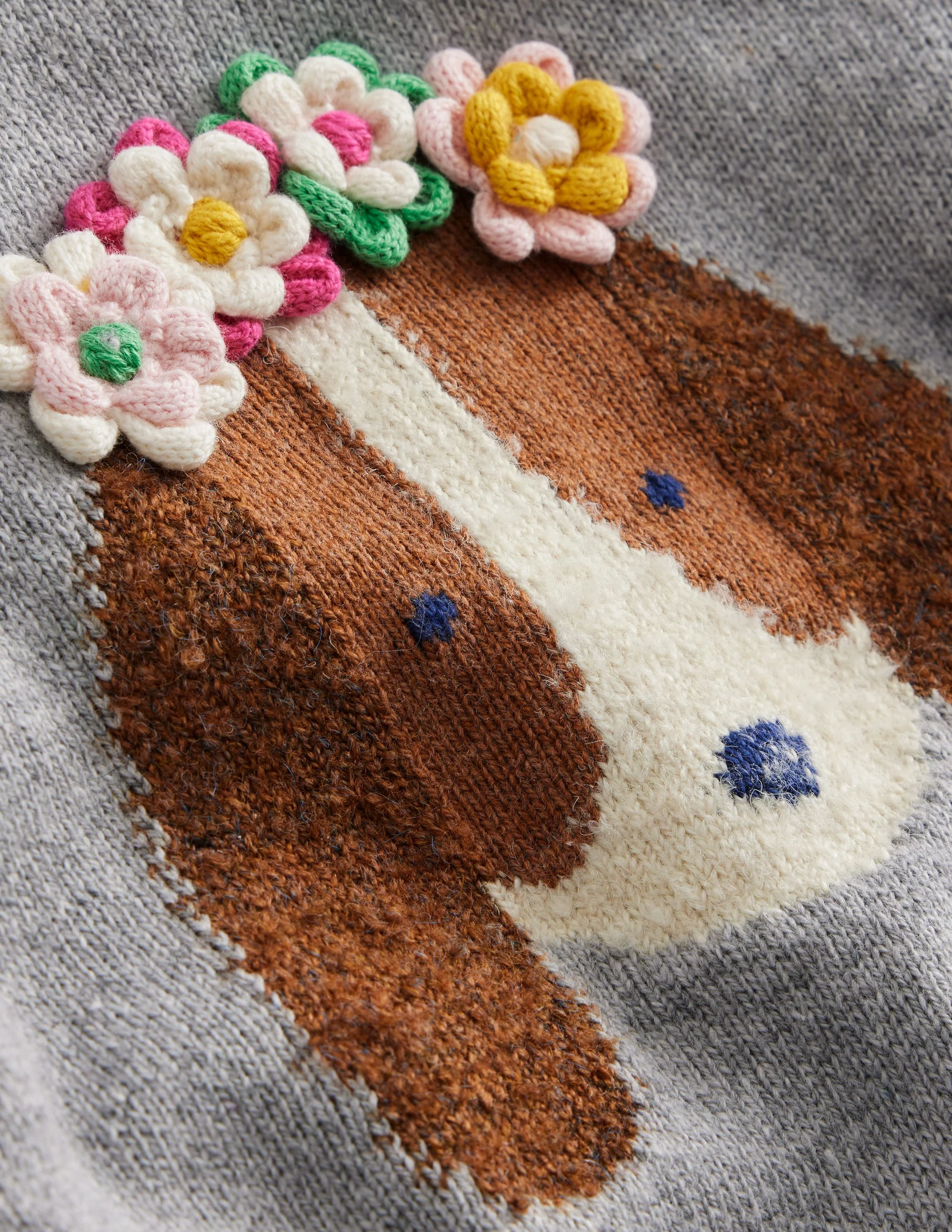 Origineller Pullover mit Logo-Sanftgrau Hund - Image 4