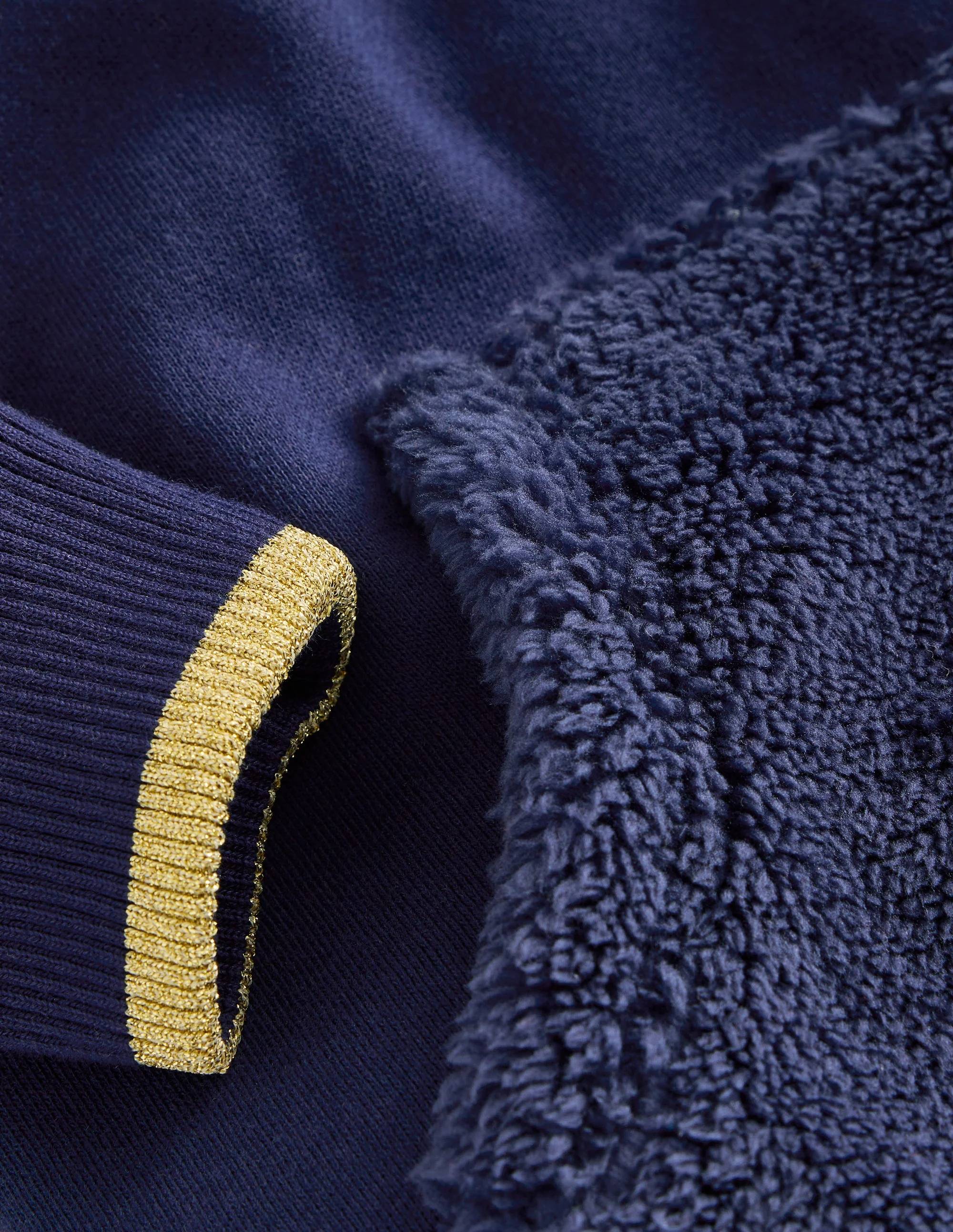 Originelles Fleece-Kapuzenkleid-Schuluniform-Navy, Katze - Image 3