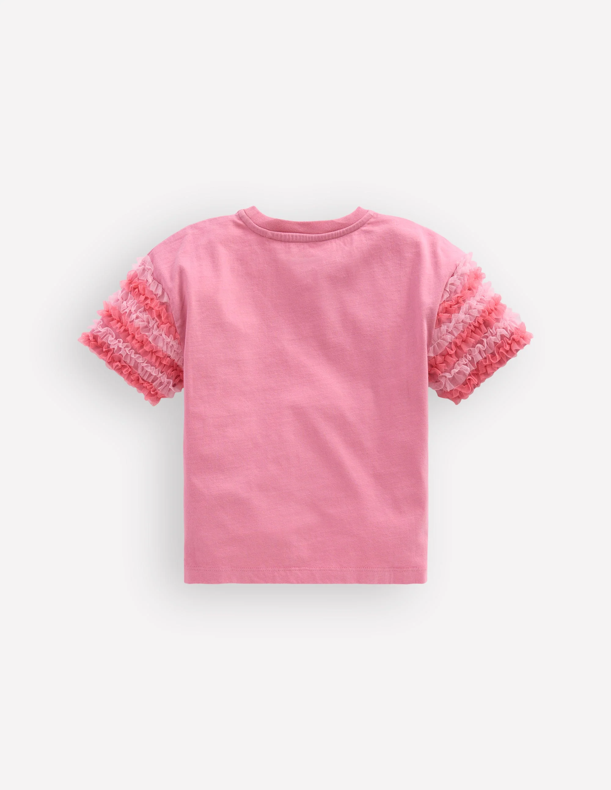 Originelles Tülloberteil-Rosa Schleier - Image 2