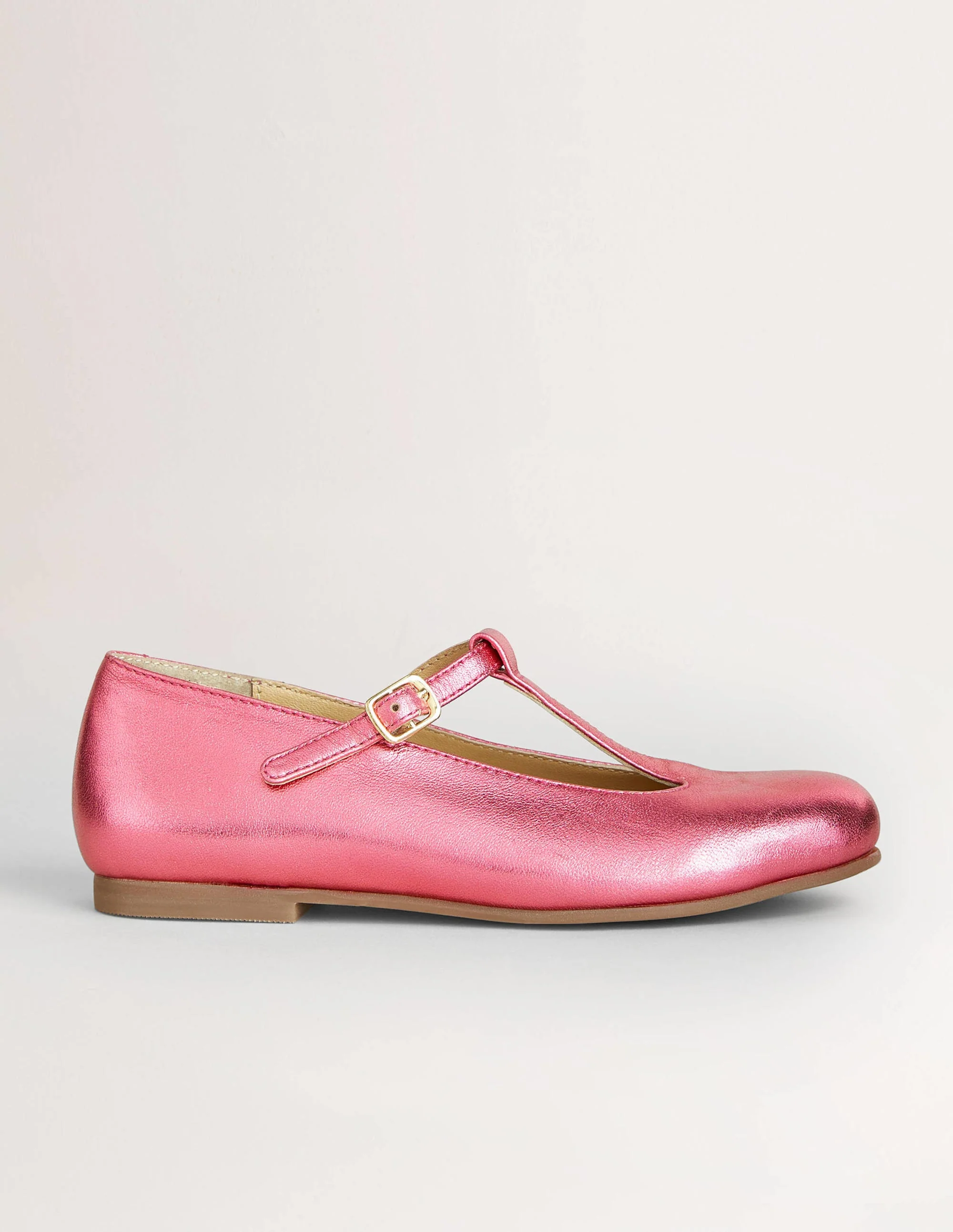 Party-Ballerinas mit T-Steg-Rosa