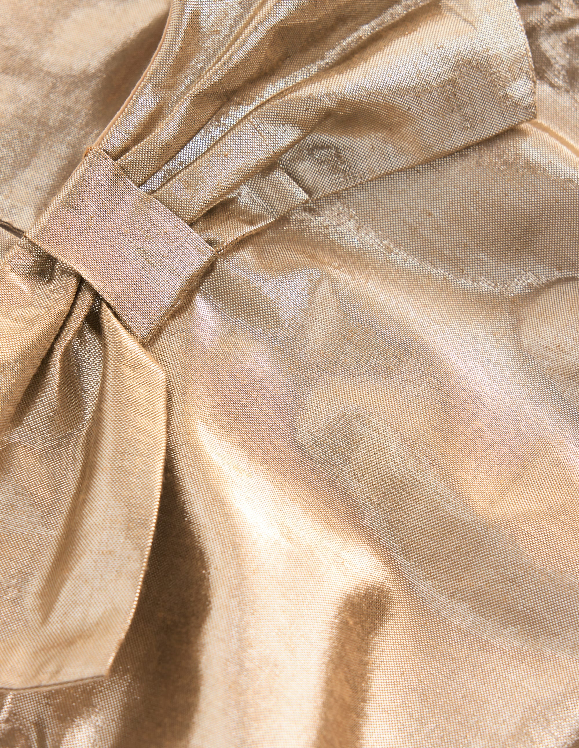 Partykleid mit Ballonsaum-Gold - Image 3