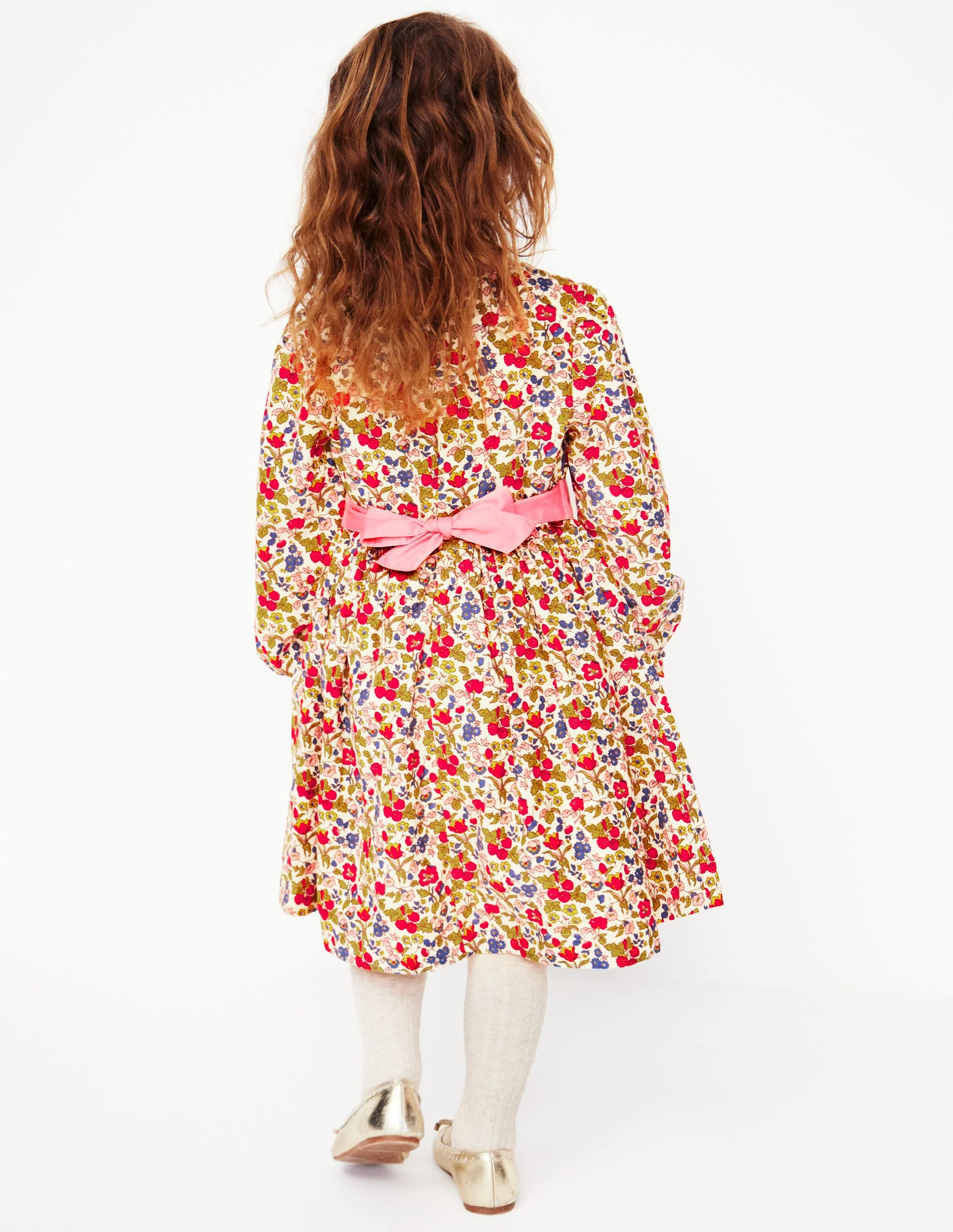 Peggy Partykleid aus Cord-Antique Rose Ditsy Geo - Image 3