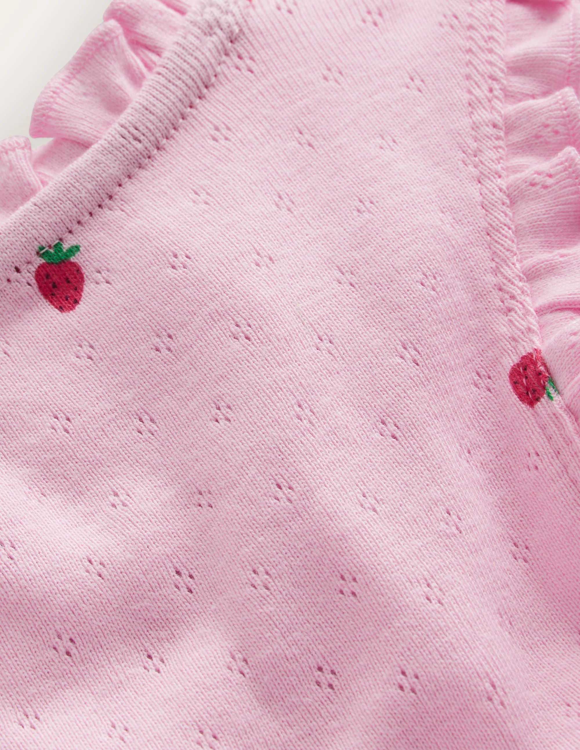 Pointelle-Top-Zuckererbsen Erdbeeren - Image 3