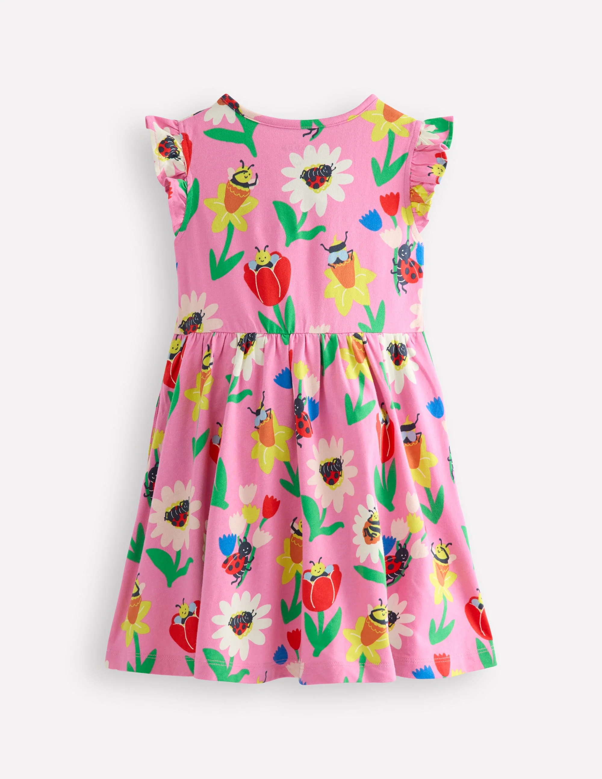Posie Kleid mit Rüschenärmeln-Fliederzucker Frühlingsgarten - Image 2
