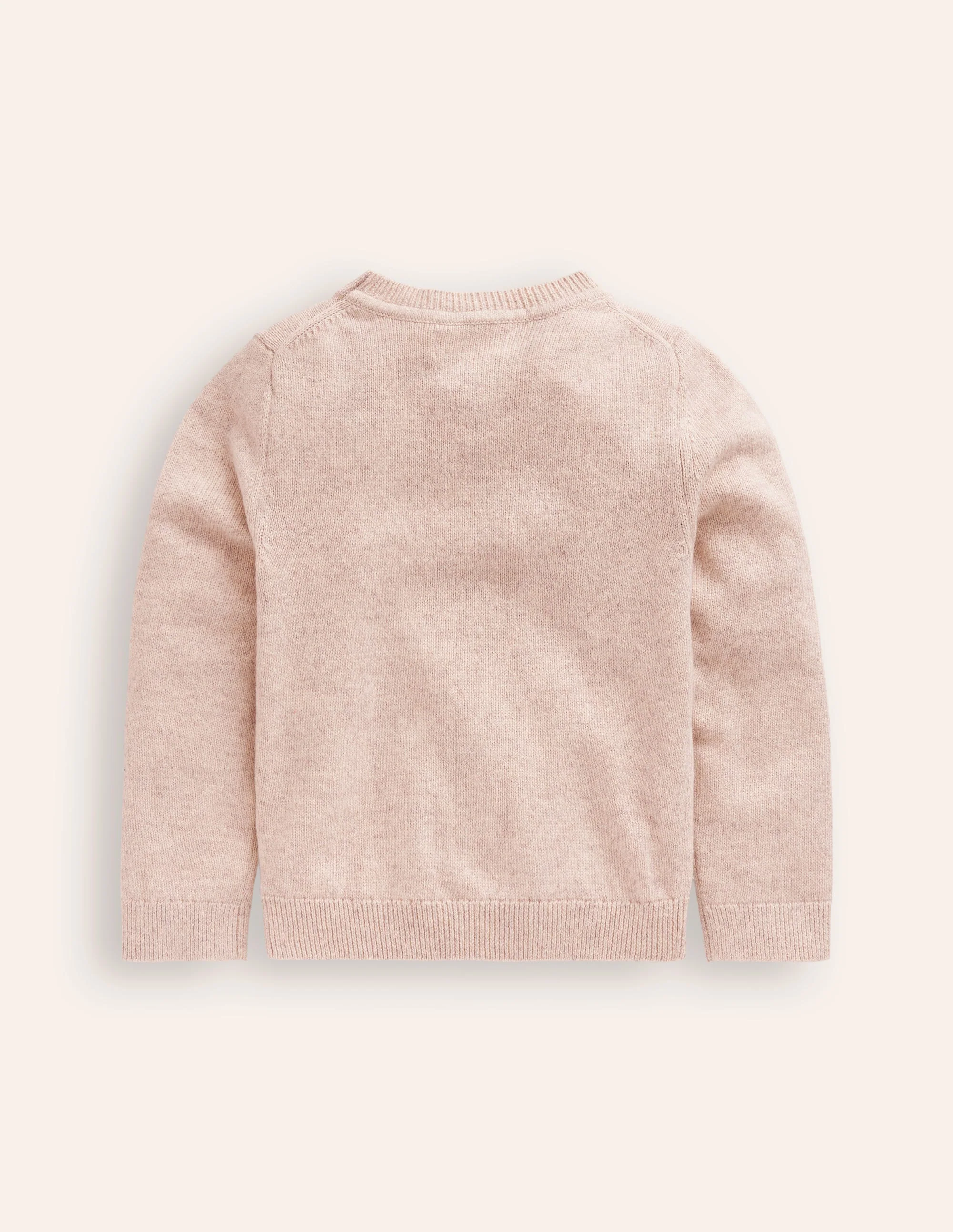 Pullover mit Bommeln-Haferbeige Bommel - Image 2