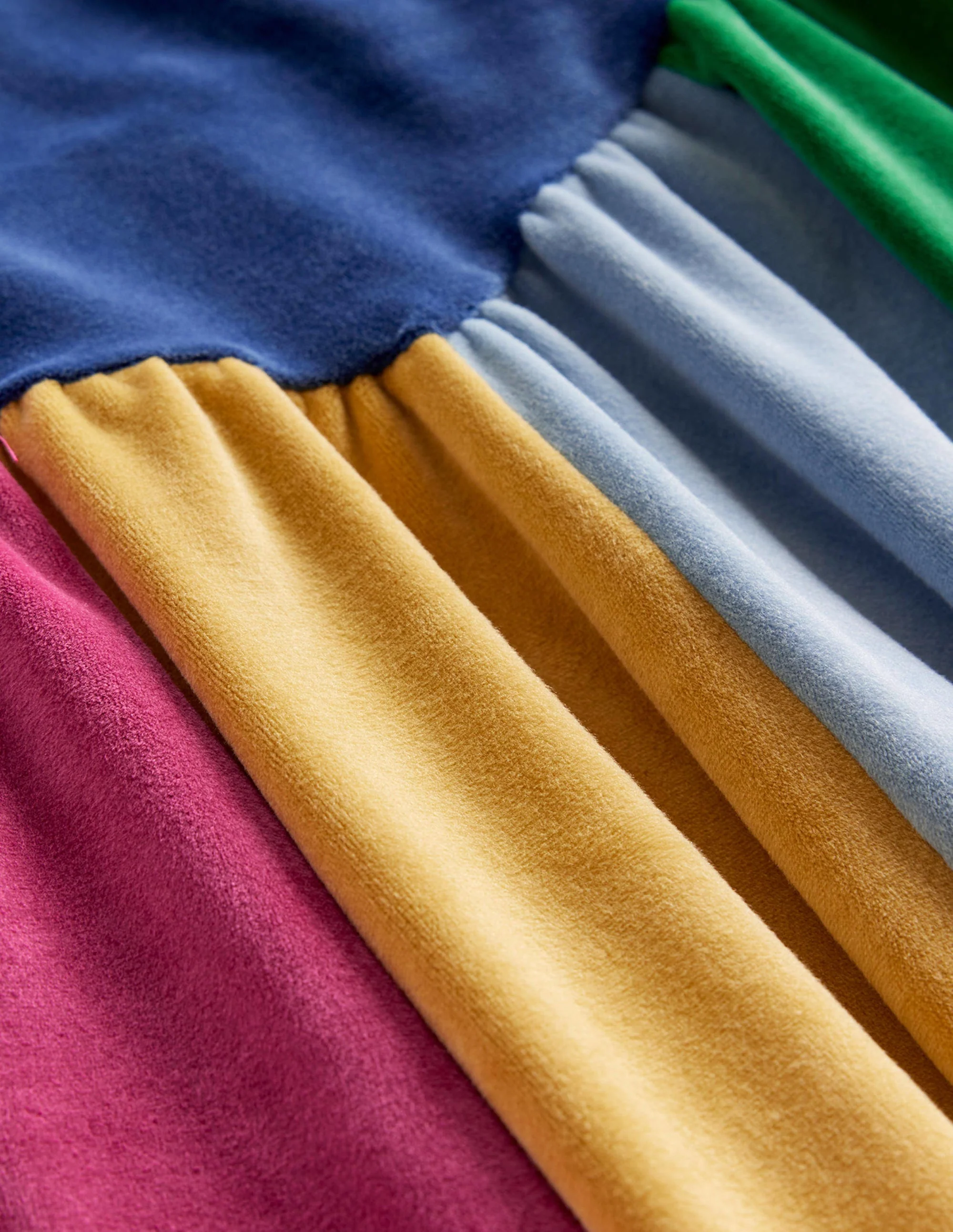 Regenbogen-Kleid aus Samt-Bunt, Regenbogenfarben - Image 3