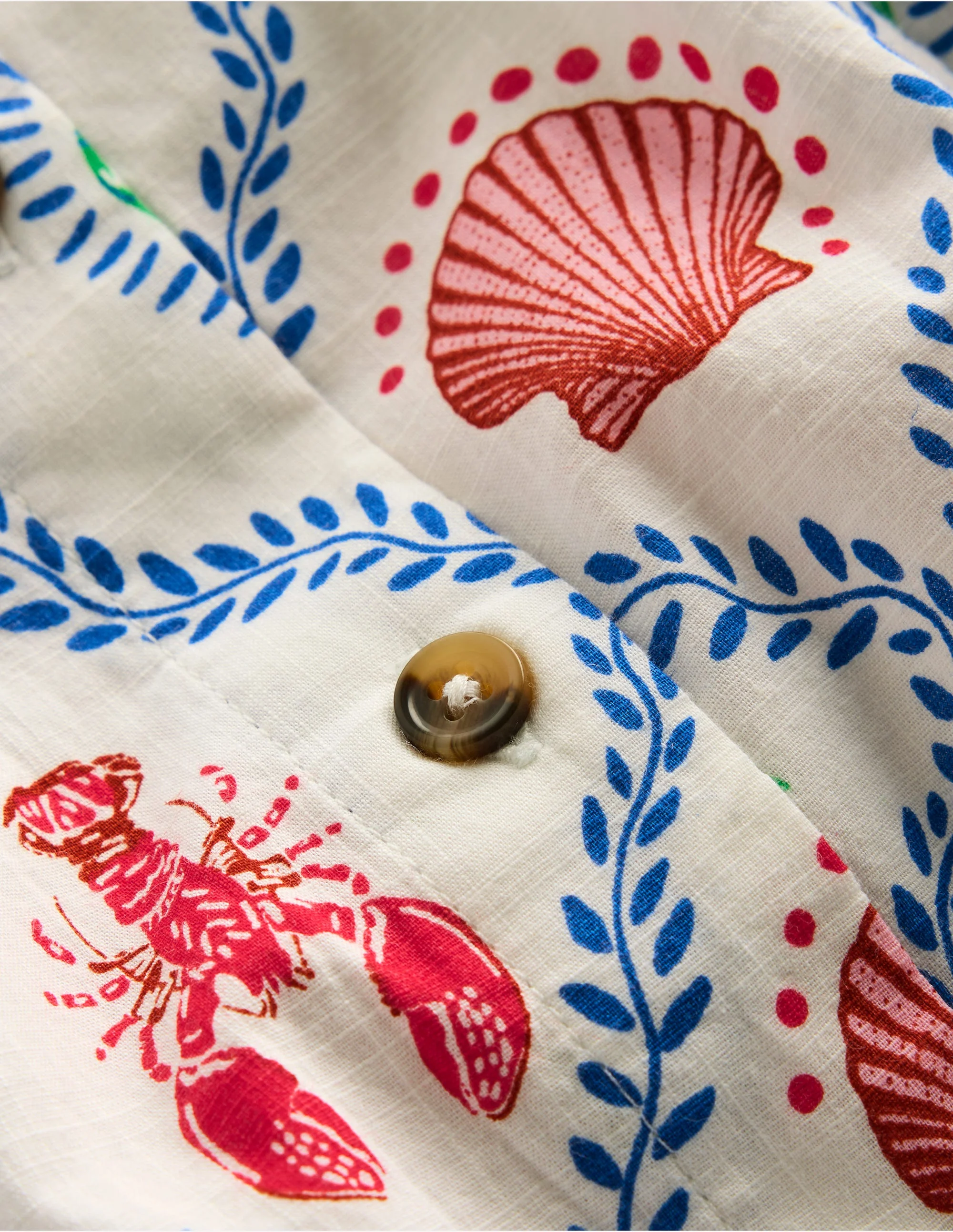 Remy Kleid mit durchgehender Knopfleiste-Bunt Ferien Kachel - Image 6