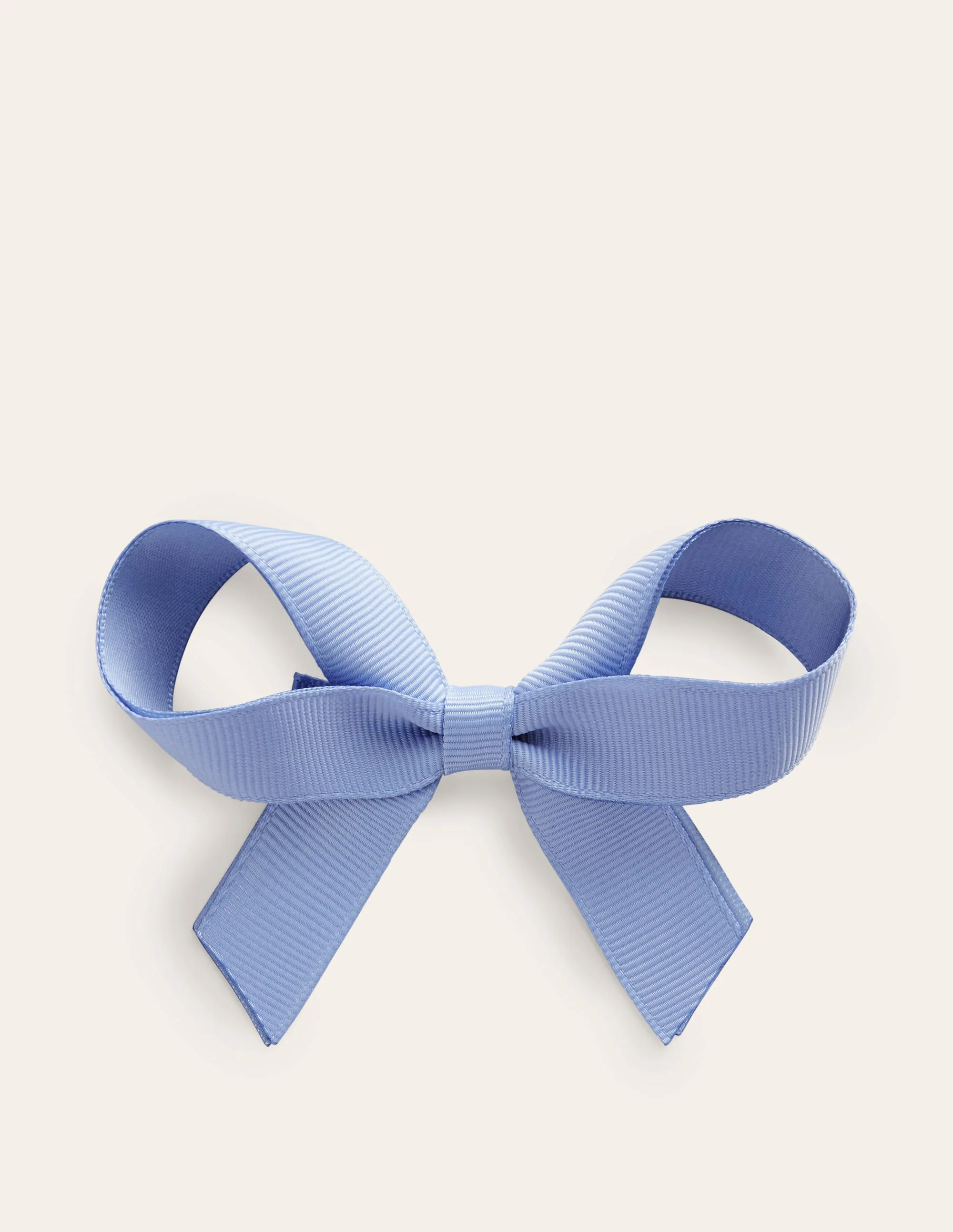 Ripsband-Haarschleife-Babyblau