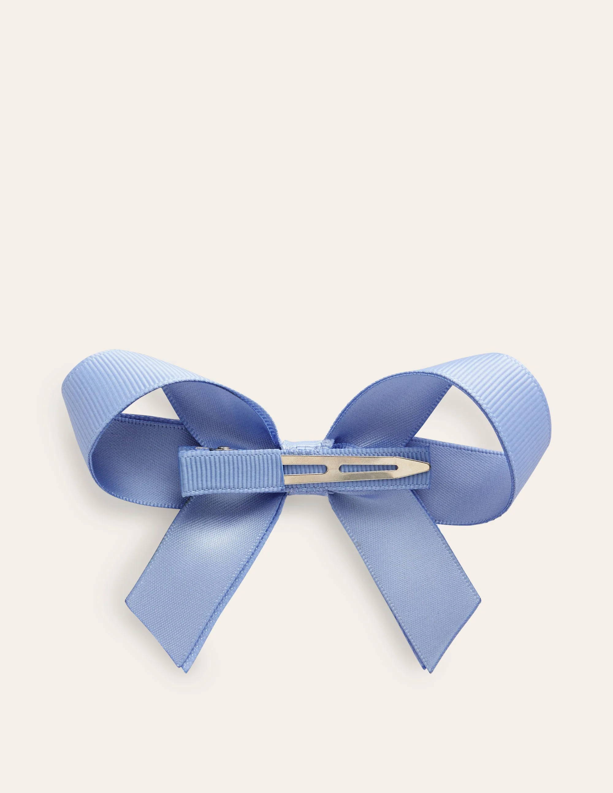 Ripsband-Haarschleife-Babyblau - Image 2