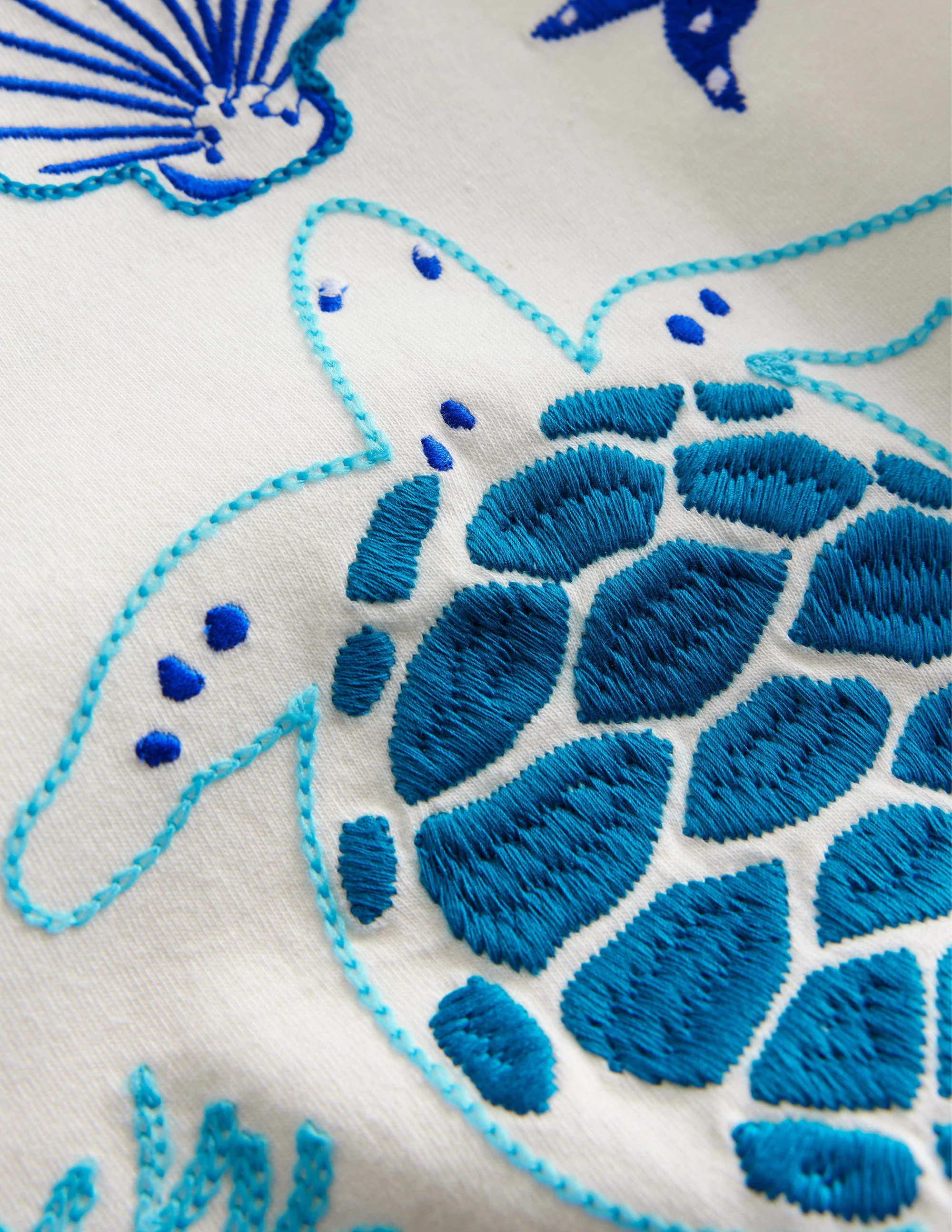 Rüschen-Oberteil mit Superstitch-Vanille - Image 3
