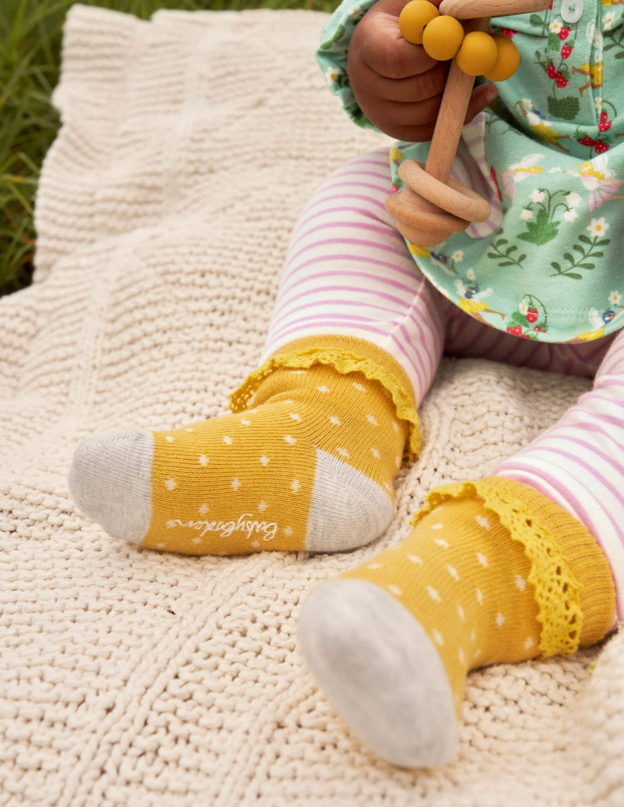Rüschensocken im 5er-Pack-Bunt - Image 3