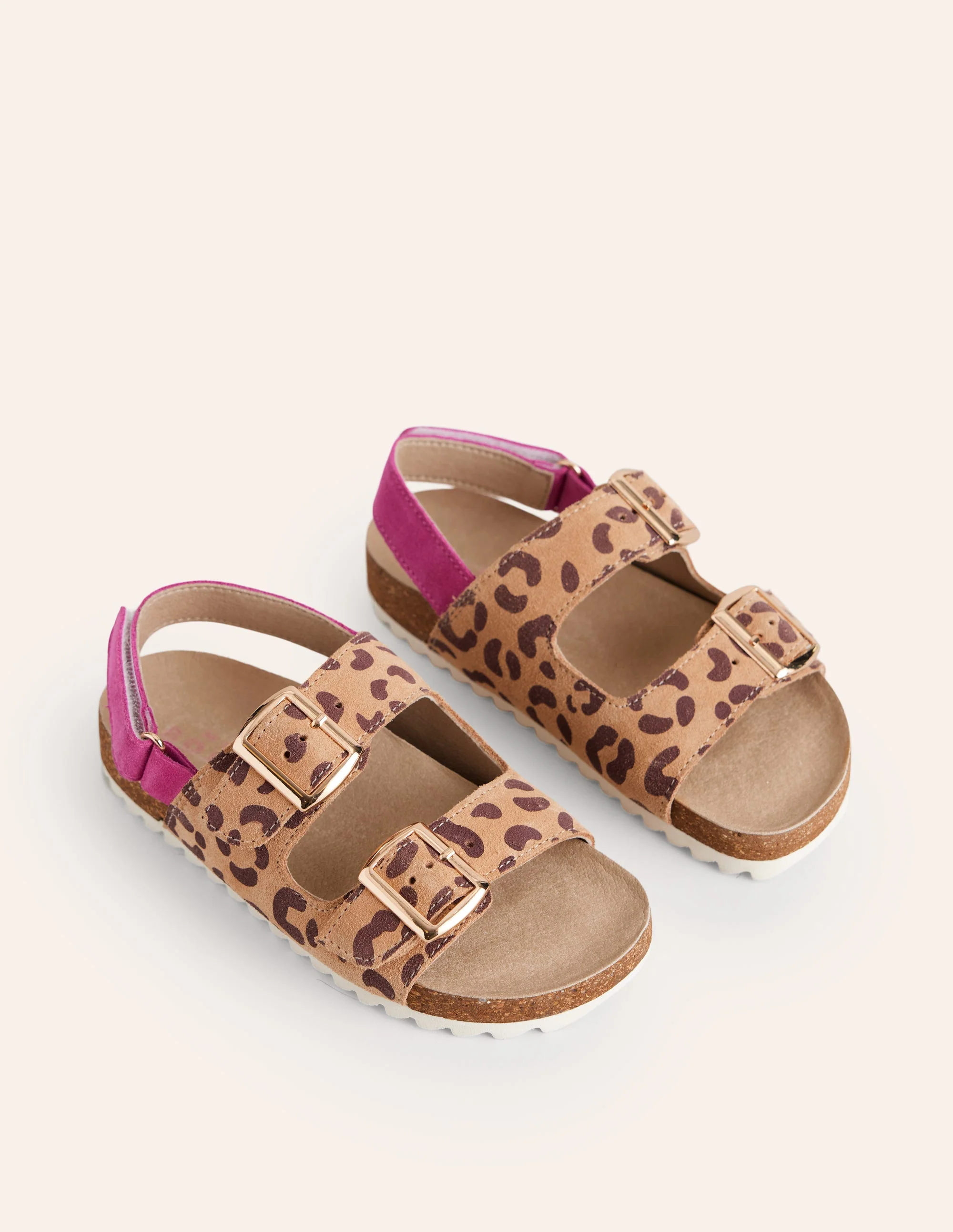 Sandalen für den Alltag-Bunt Leopardenmuster - Image 2