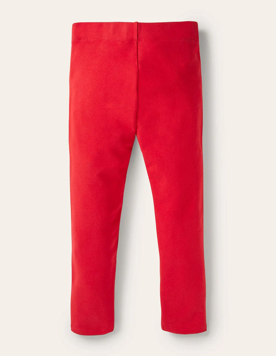 Schlichte, kuschelige Leggings-Lackrot - Image 2