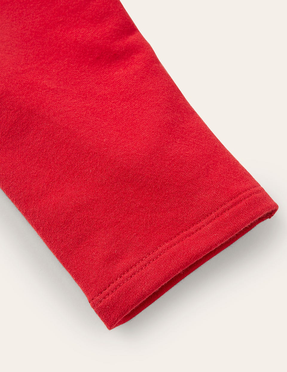 Schlichte, kuschelige Leggings-Lackrot - Image 3