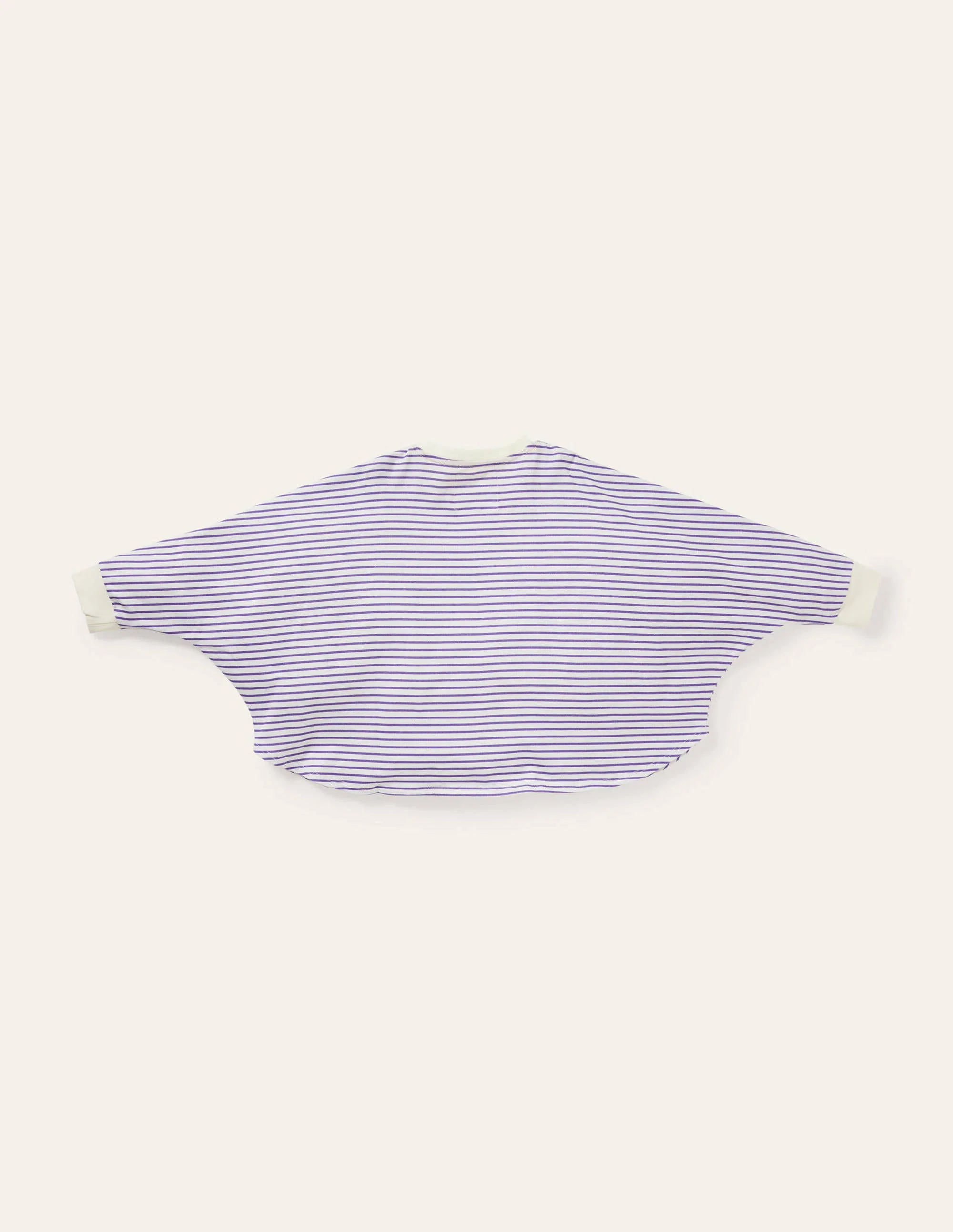 Schweres Sweatshirt-Naturweiß/Segelblau, Papagei - Image 2