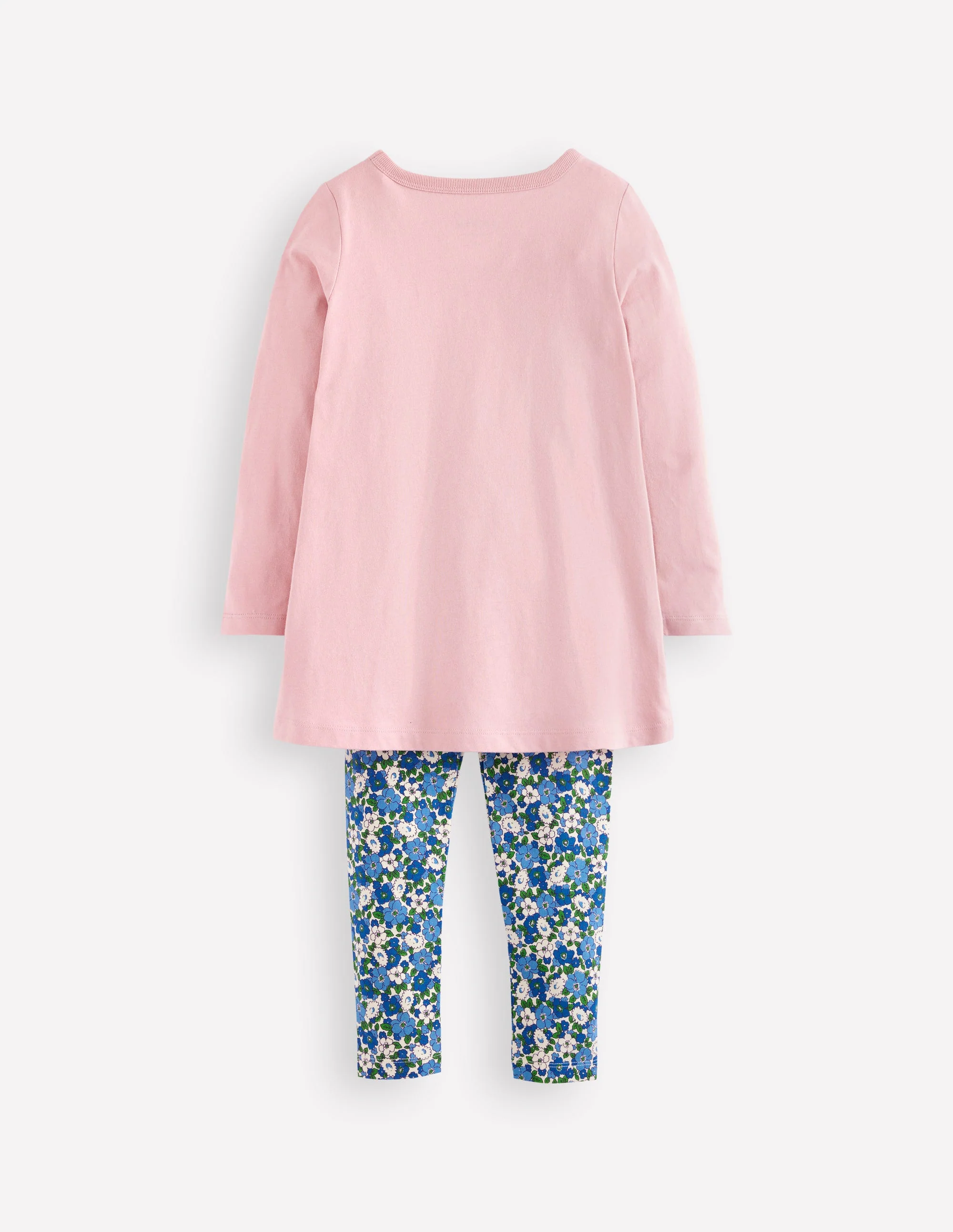 Set aus Tunika und Leggings mit Applikationen-Vintage-Rosa Wetter - Image 2