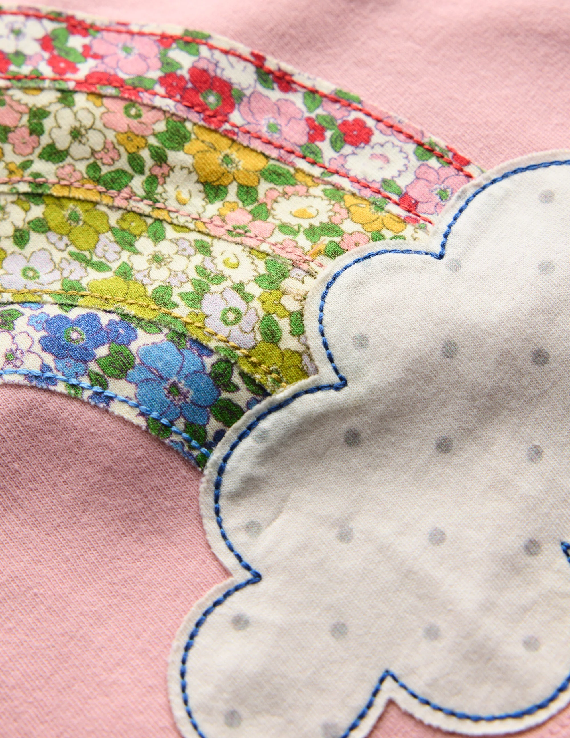 Set aus Tunika und Leggings mit Applikationen-Vintage-Rosa Wetter - Image 3