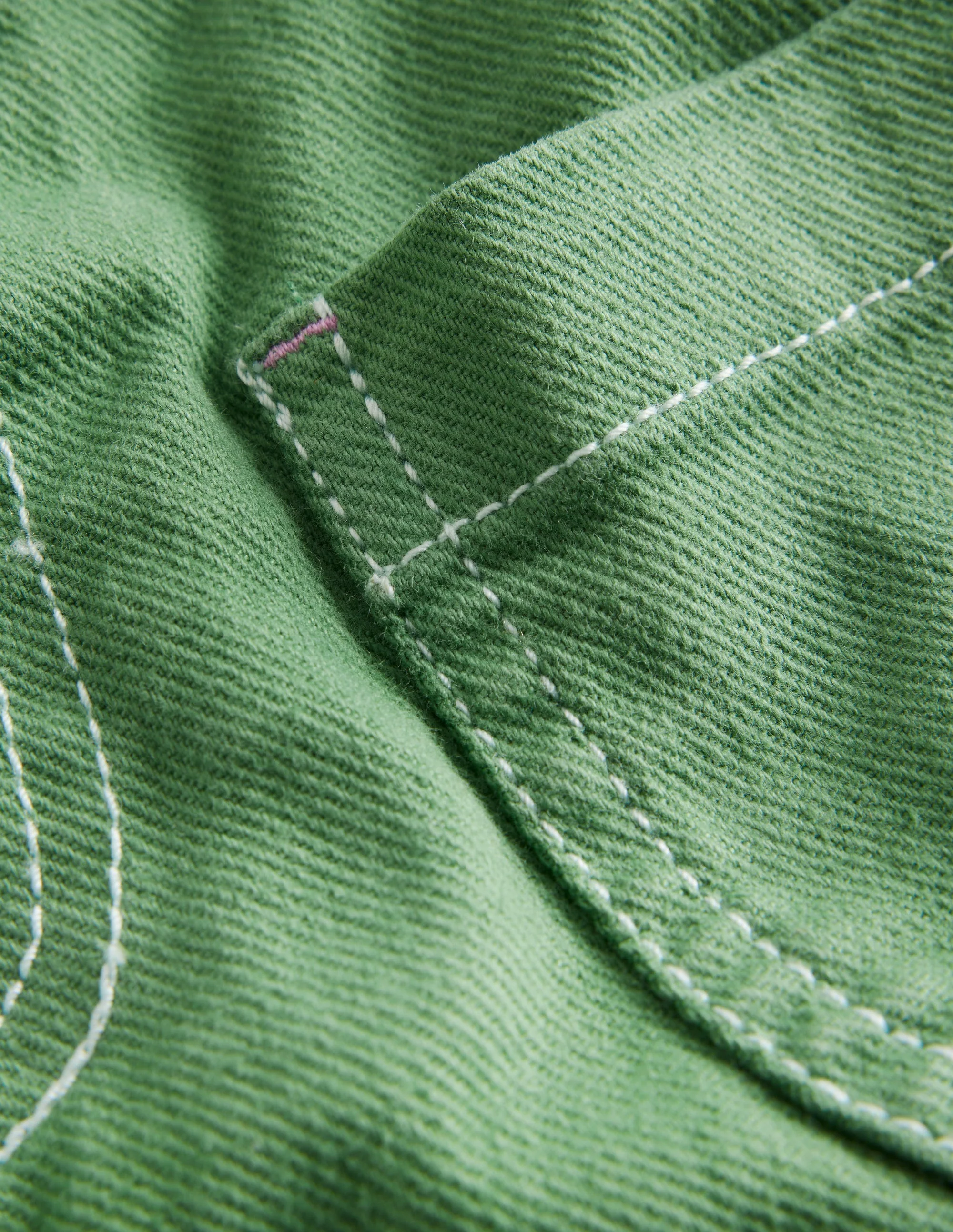 Shorts mit hohem Bund-Kleeblattgrün - Image 3
