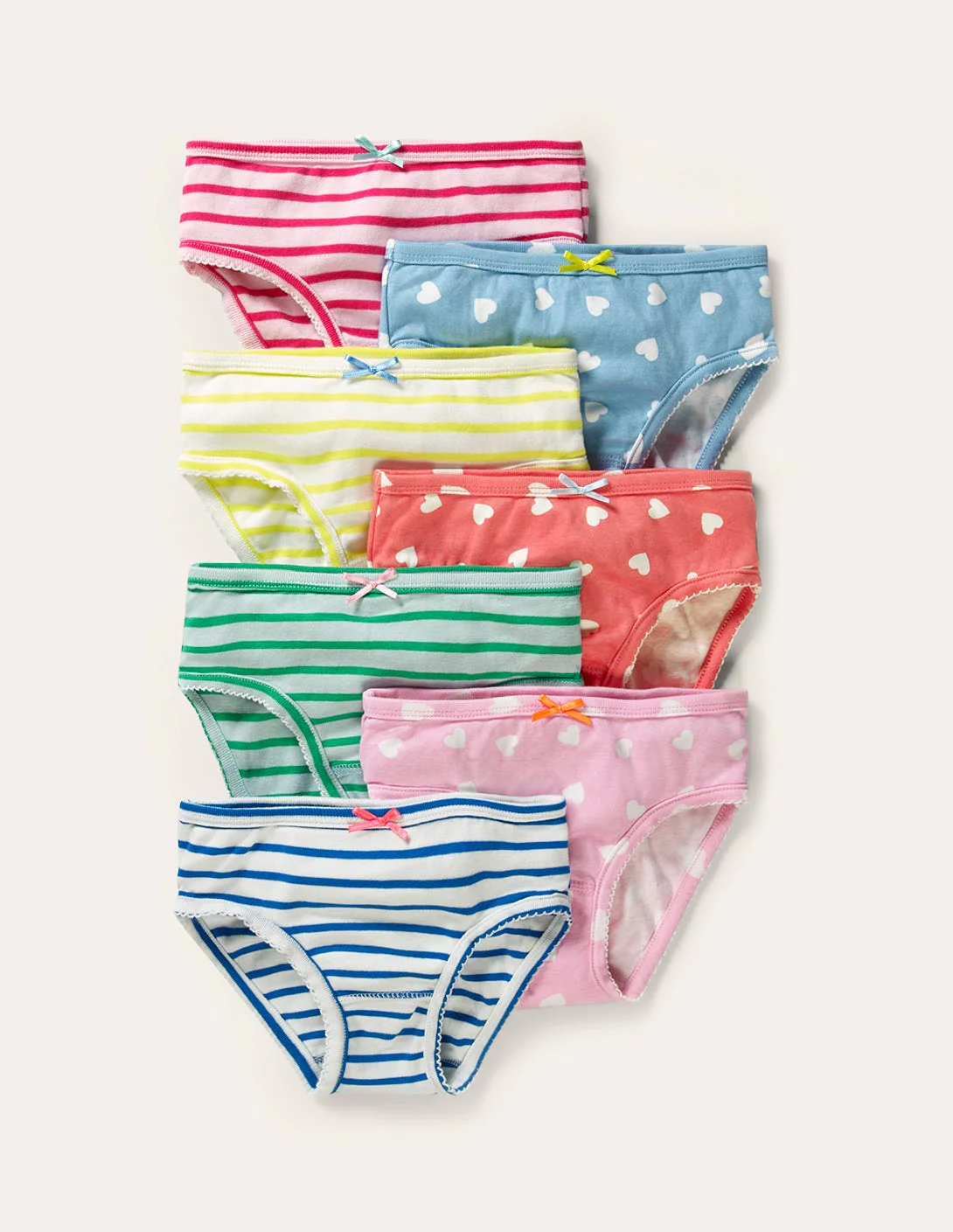 Slips im 7er-Pack-Verstreute Herzen - Image 2