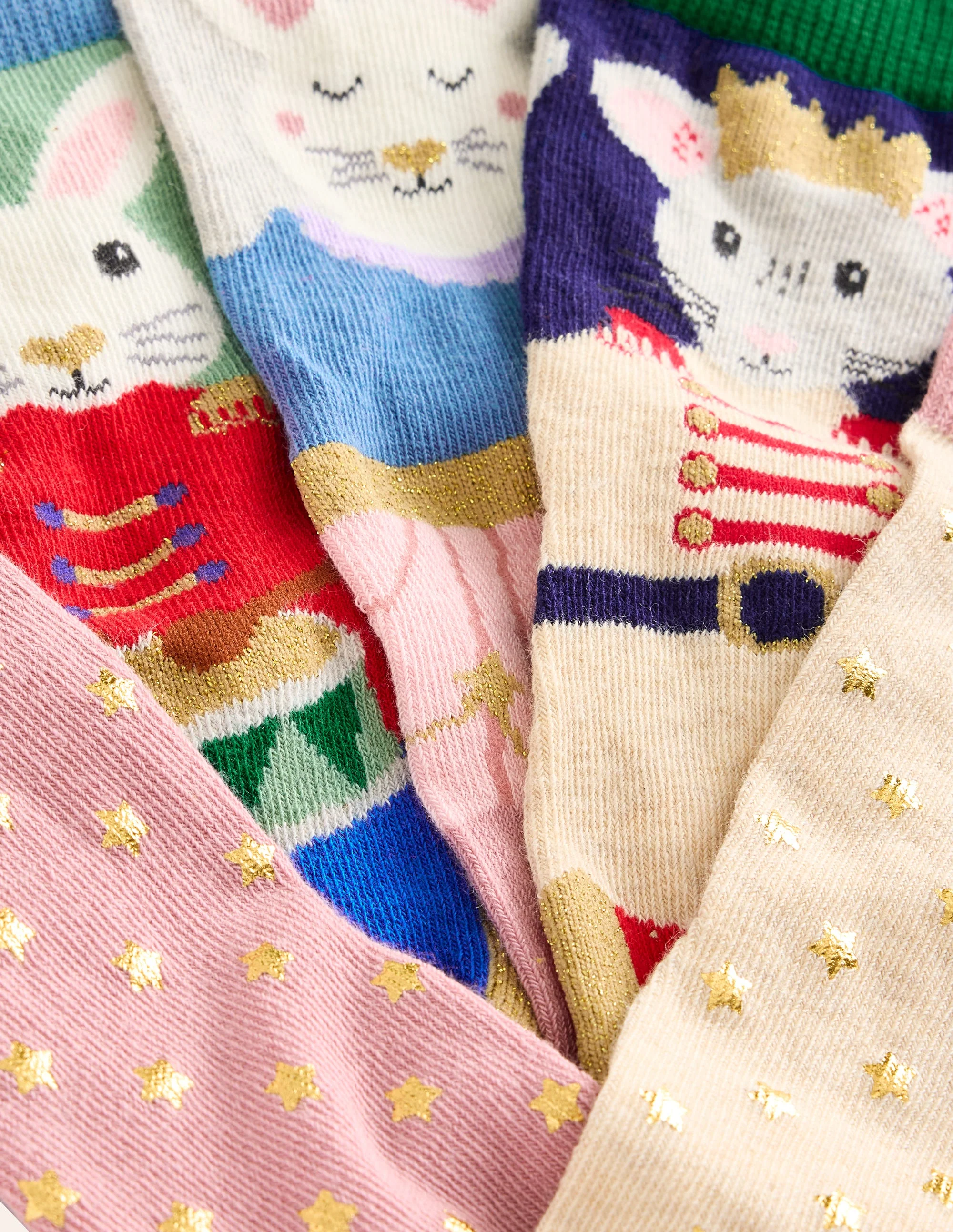 Socken im 5er-Pack-Bunt Nussknacker - Image 2