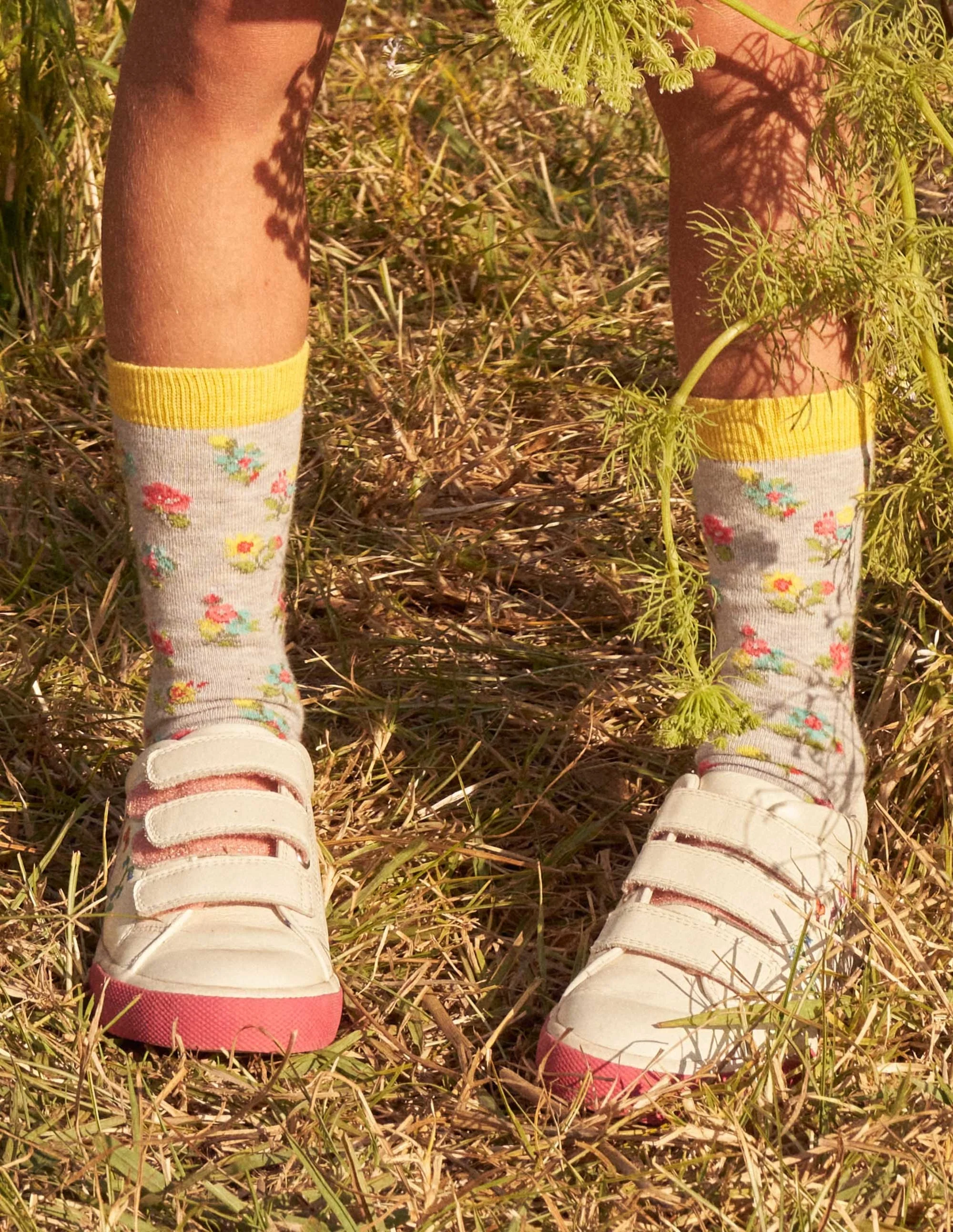 Socken im 7er-Pack-Bunt, Blumen und Tiere - Image 3
