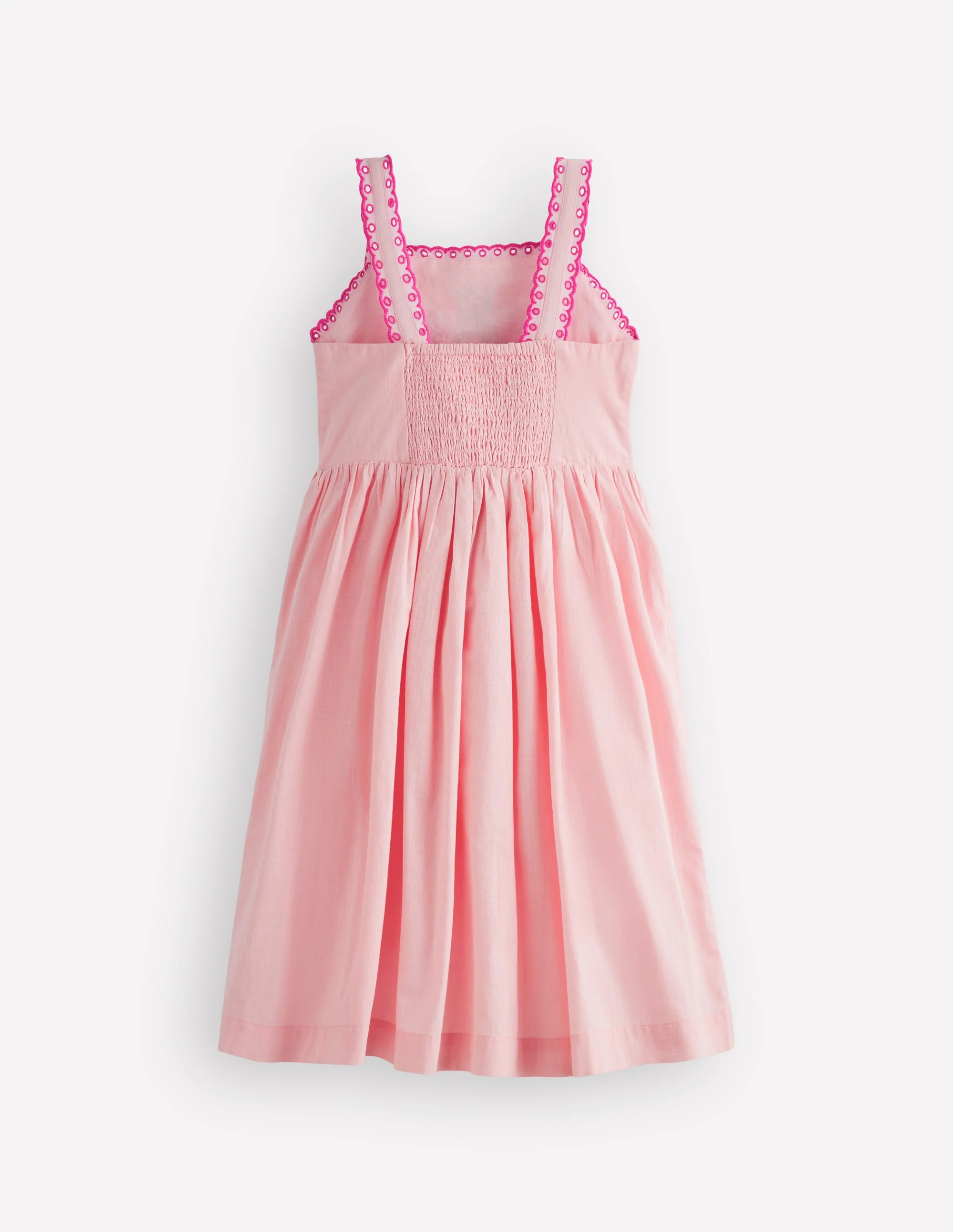 Sommerkleid mit Logo-Kreiderosa - Image 3