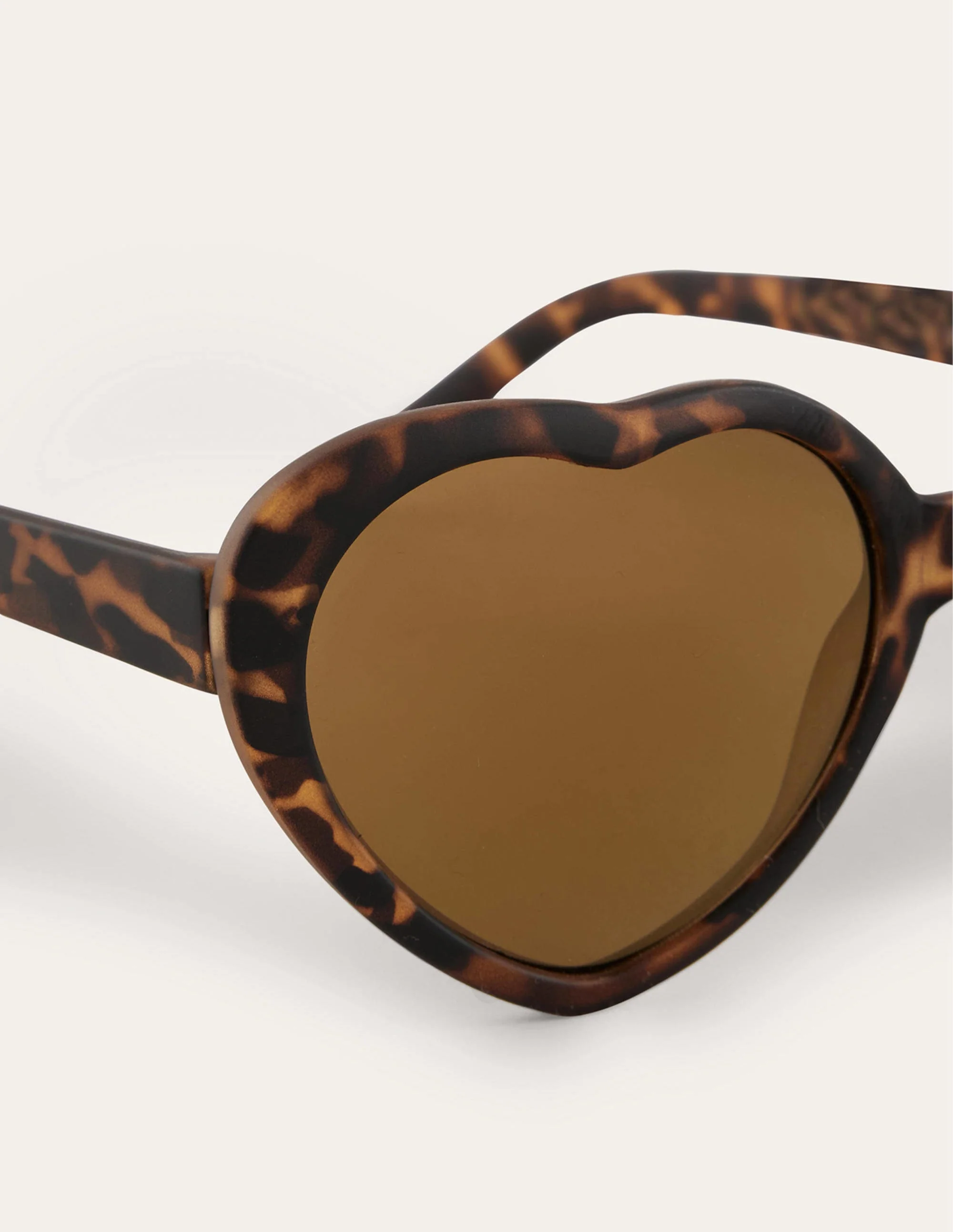 Sonnenbrille (Mädchen)-Braun/Schildpattmuster, Herzform - Image 2