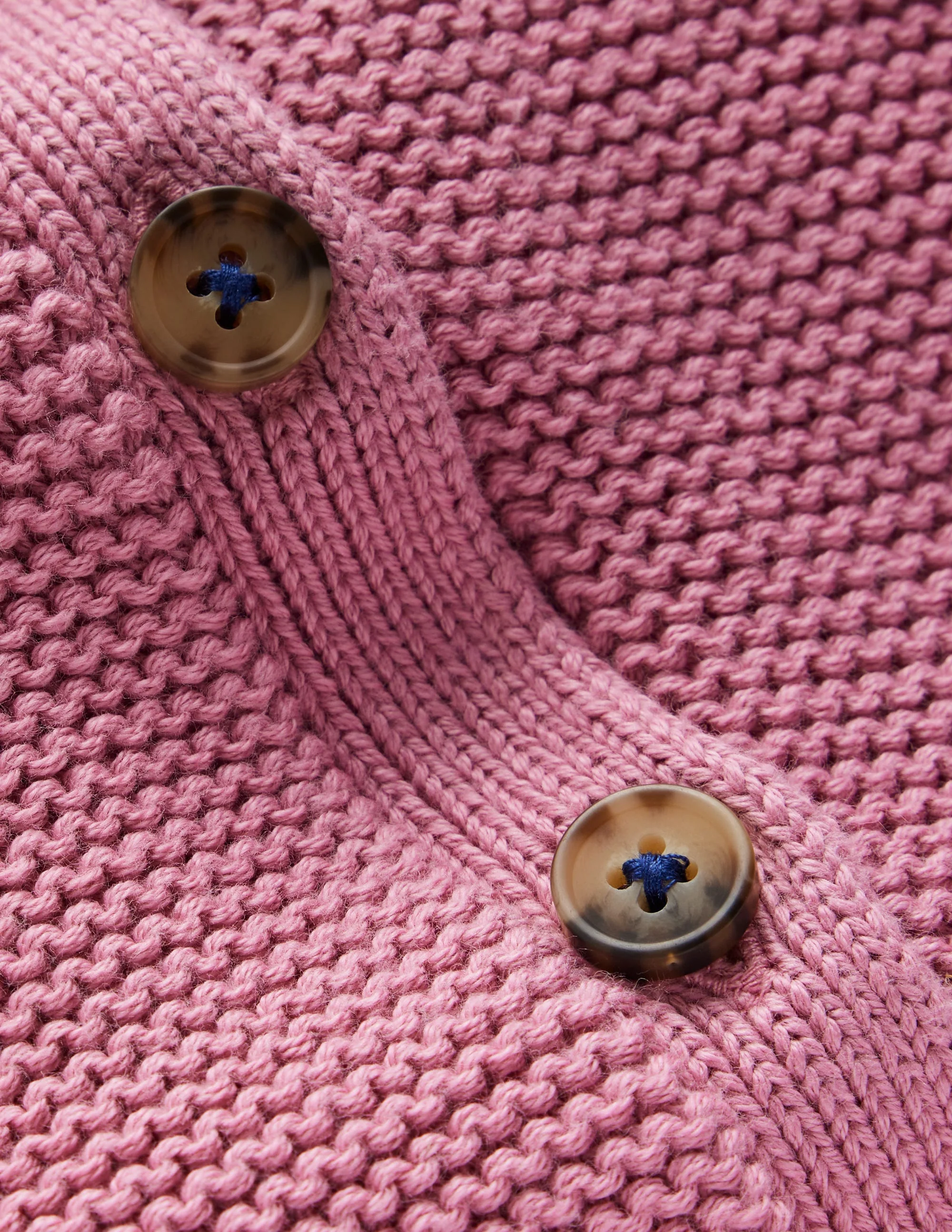 Strickjacke mit Kragen-Rosa Schleier - Image 6