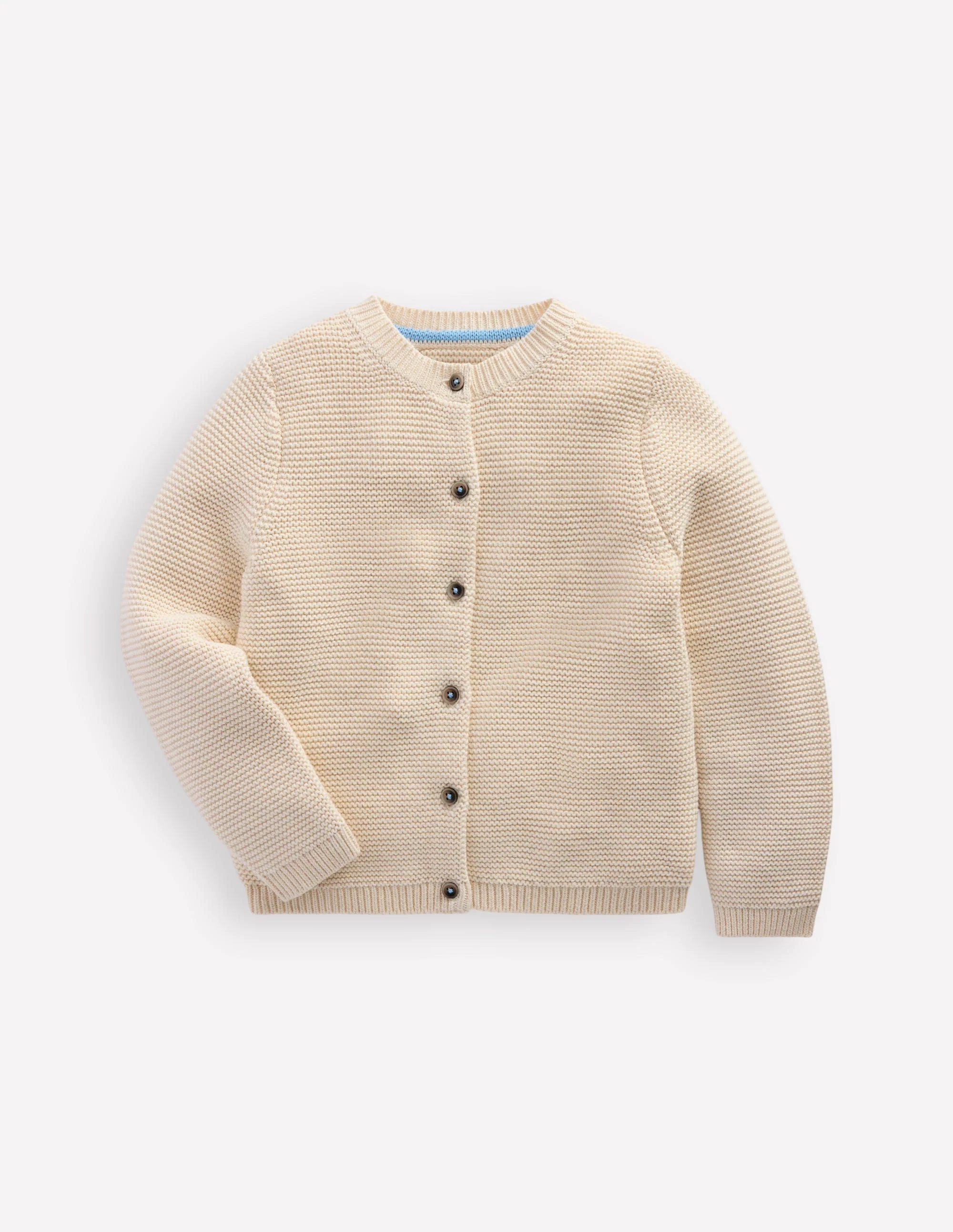 Strickjacke mit Rundhalsausschnitt-Aristocratic Blue