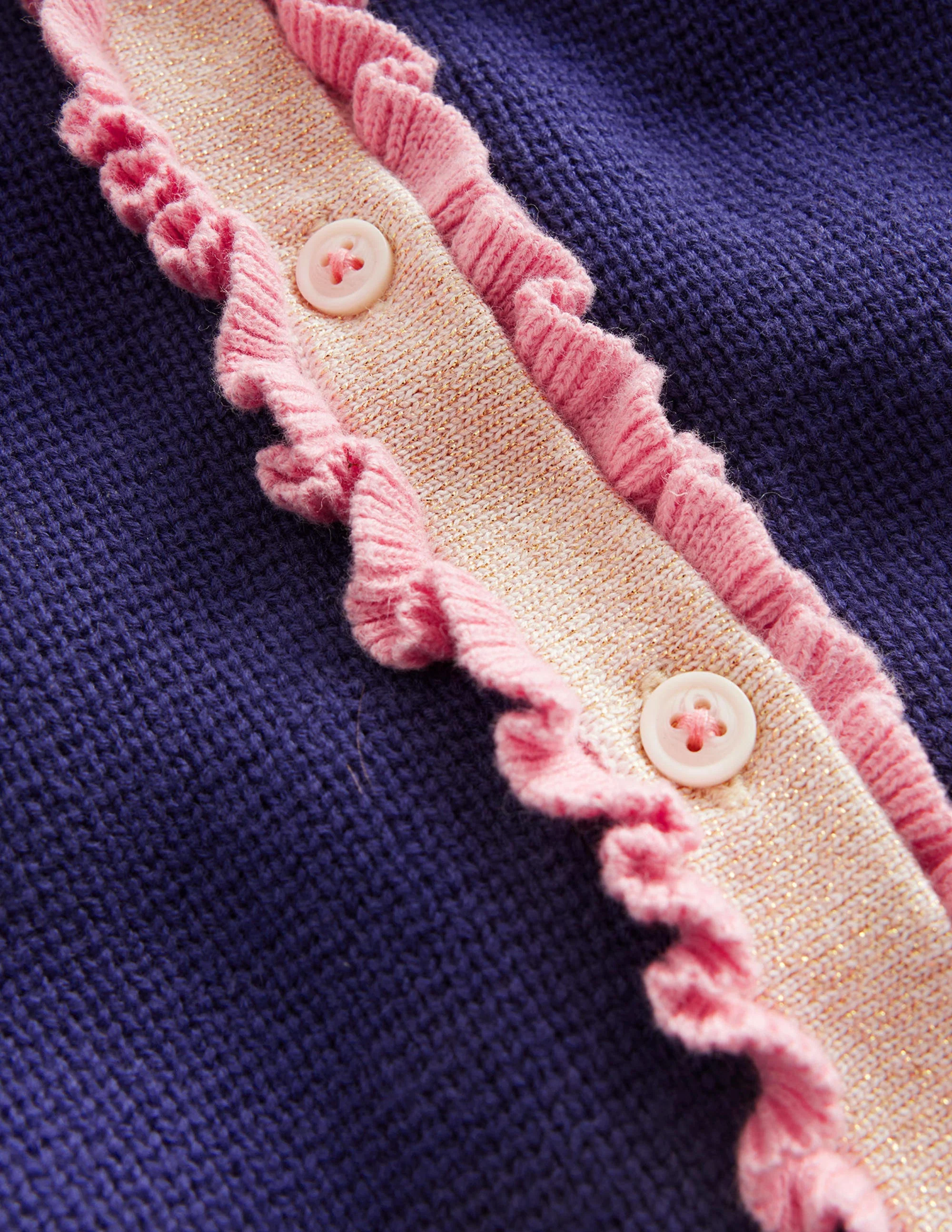 Strickjacke-Schuluniform-Marineblau - Image 3
