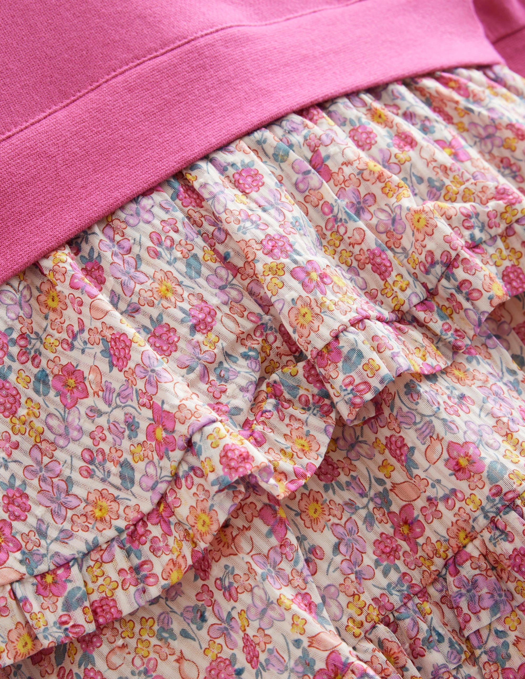 Sweatkleid aus einer Webmischung-Bartnelkenrosa - Image 3