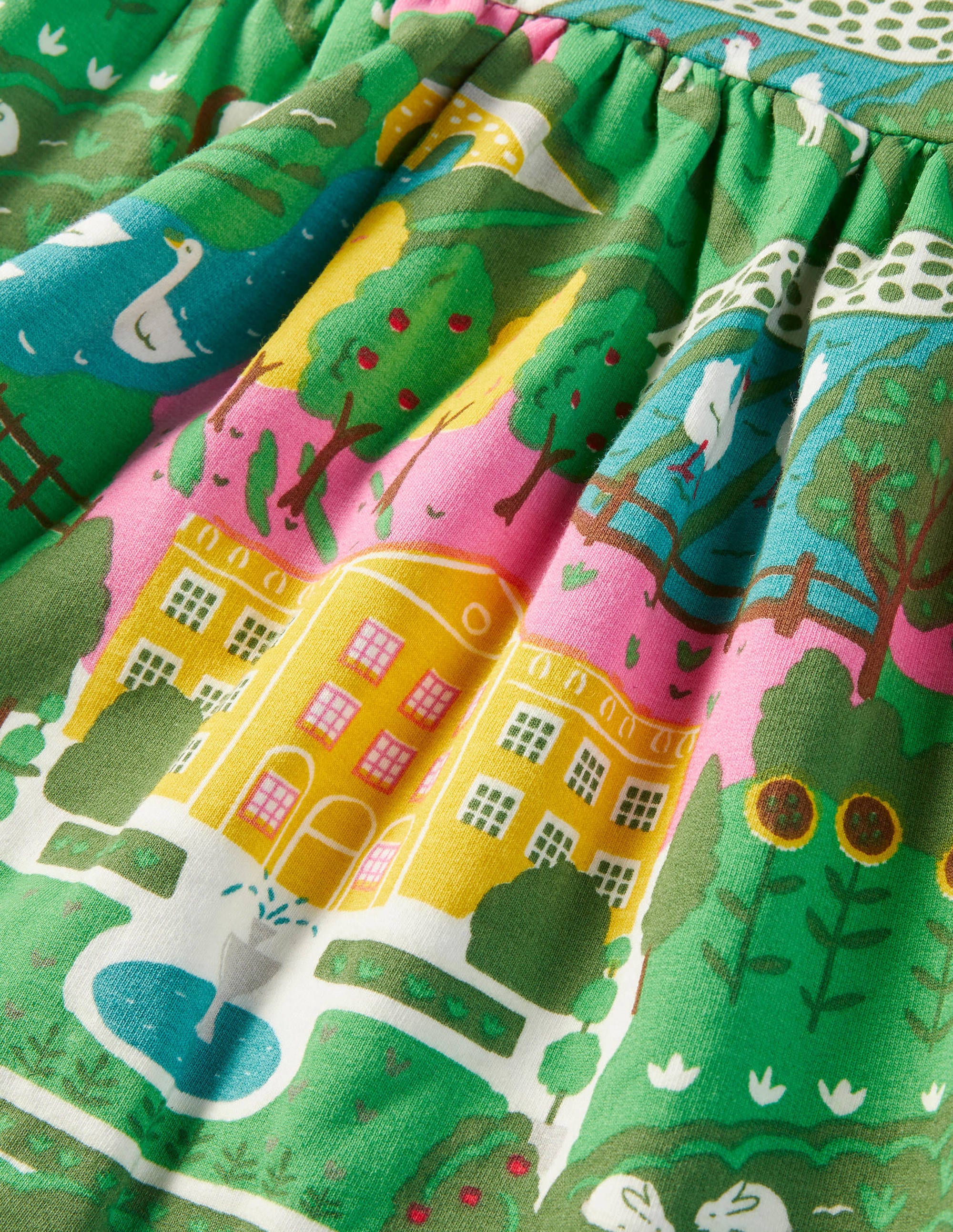 Sweatshirt-Kleid aus Jersey-Bunt, Landhaus - Image 3