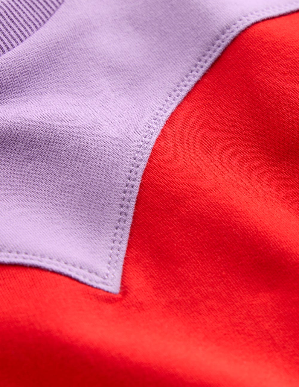 Sweatshirt-Kleid mit Logo-Asternlila - Image 3