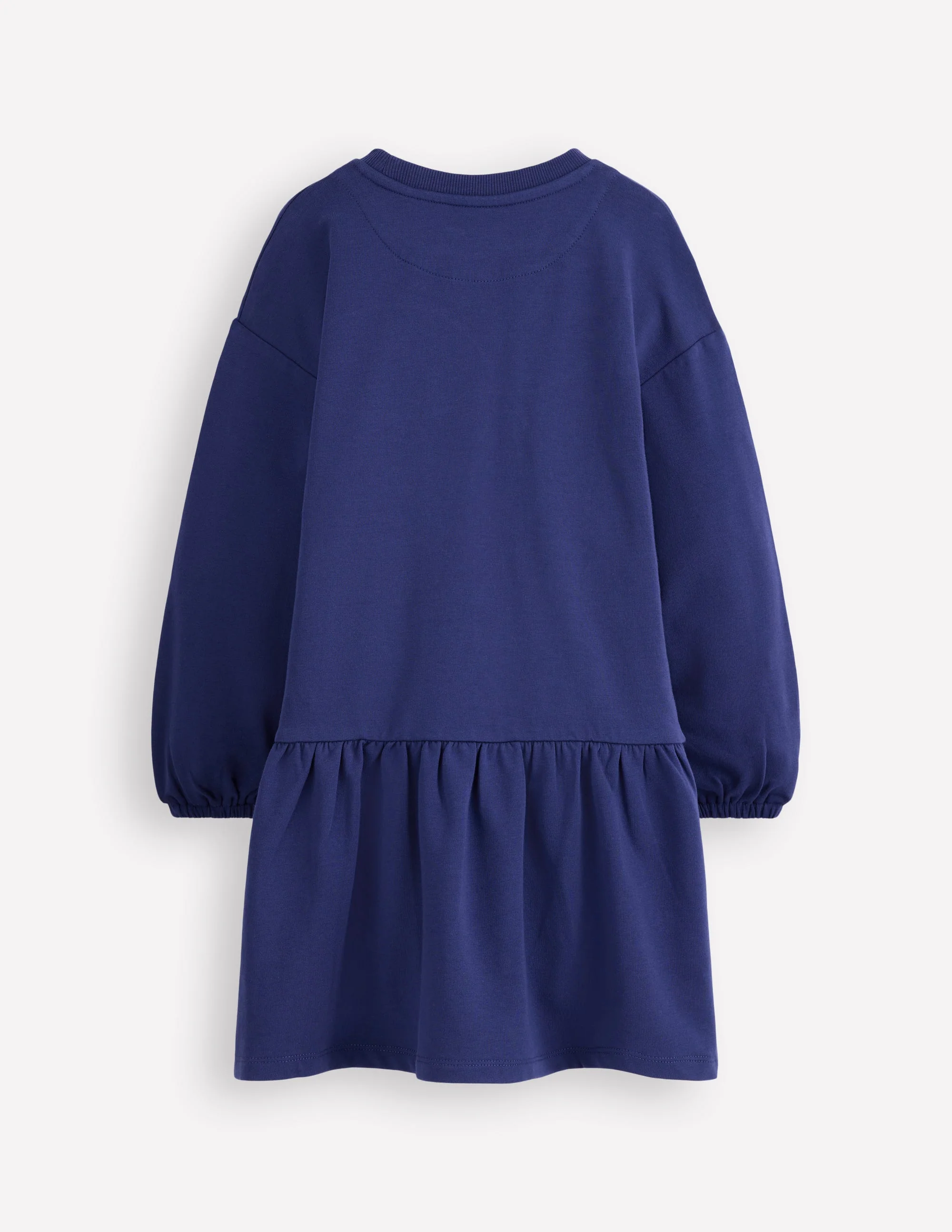Sweatshirt-Kleid mit Logo-Segelblau, Kirsche - Image 2
