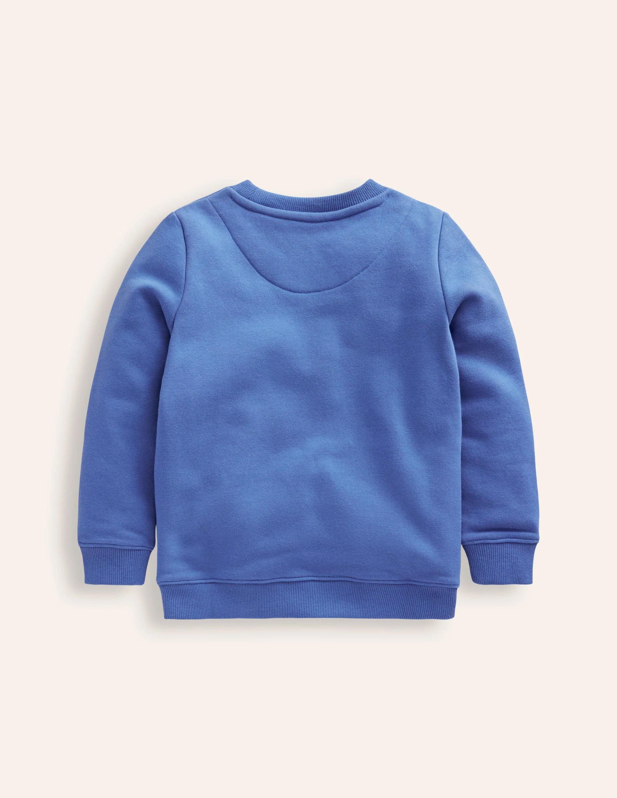 Sweatshirt mit Applikation-Blauhäher-Blau Einhorn - Image 2