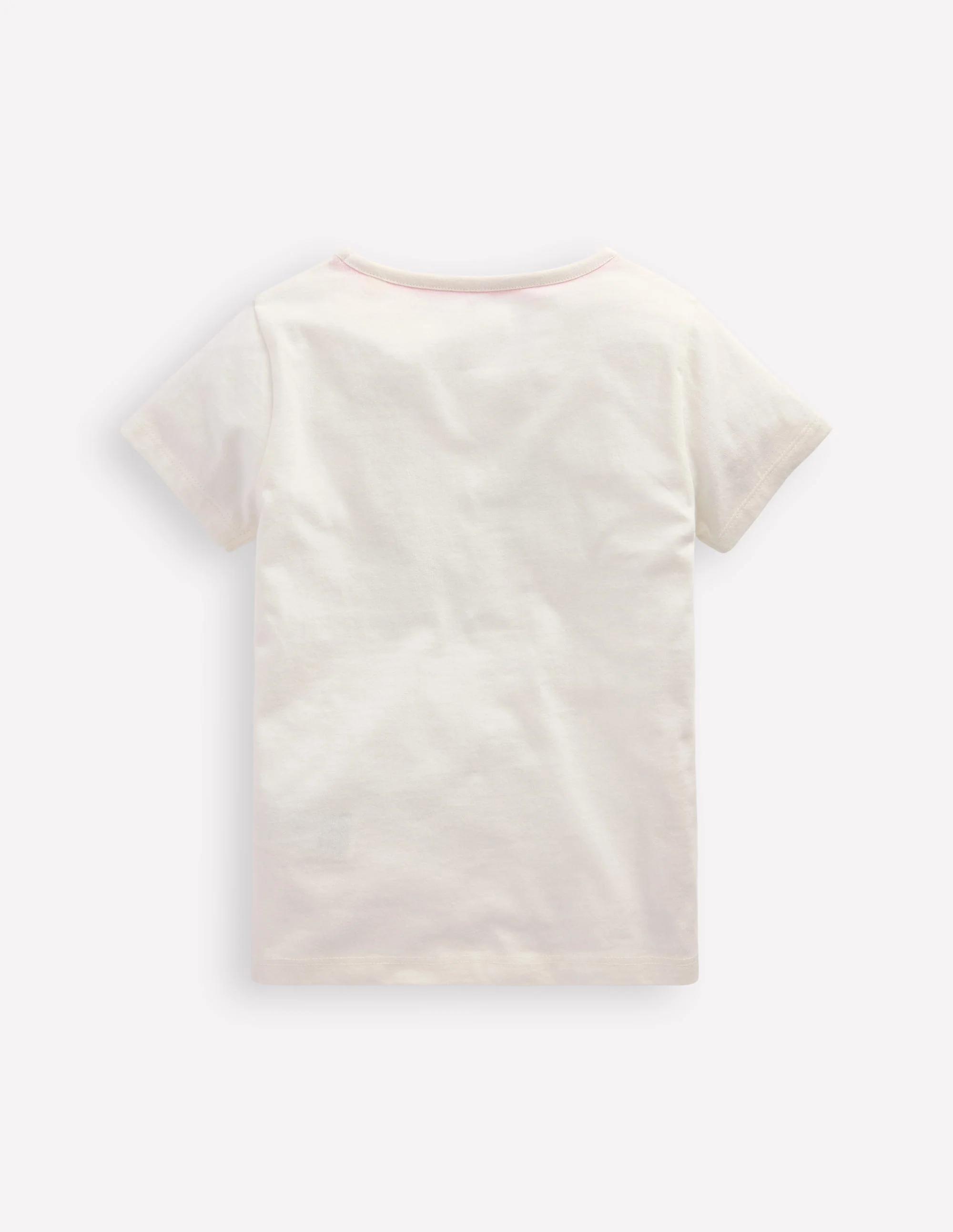 T-Shirt mit Applikation-Naturweiß Rafting Tiere - Image 2