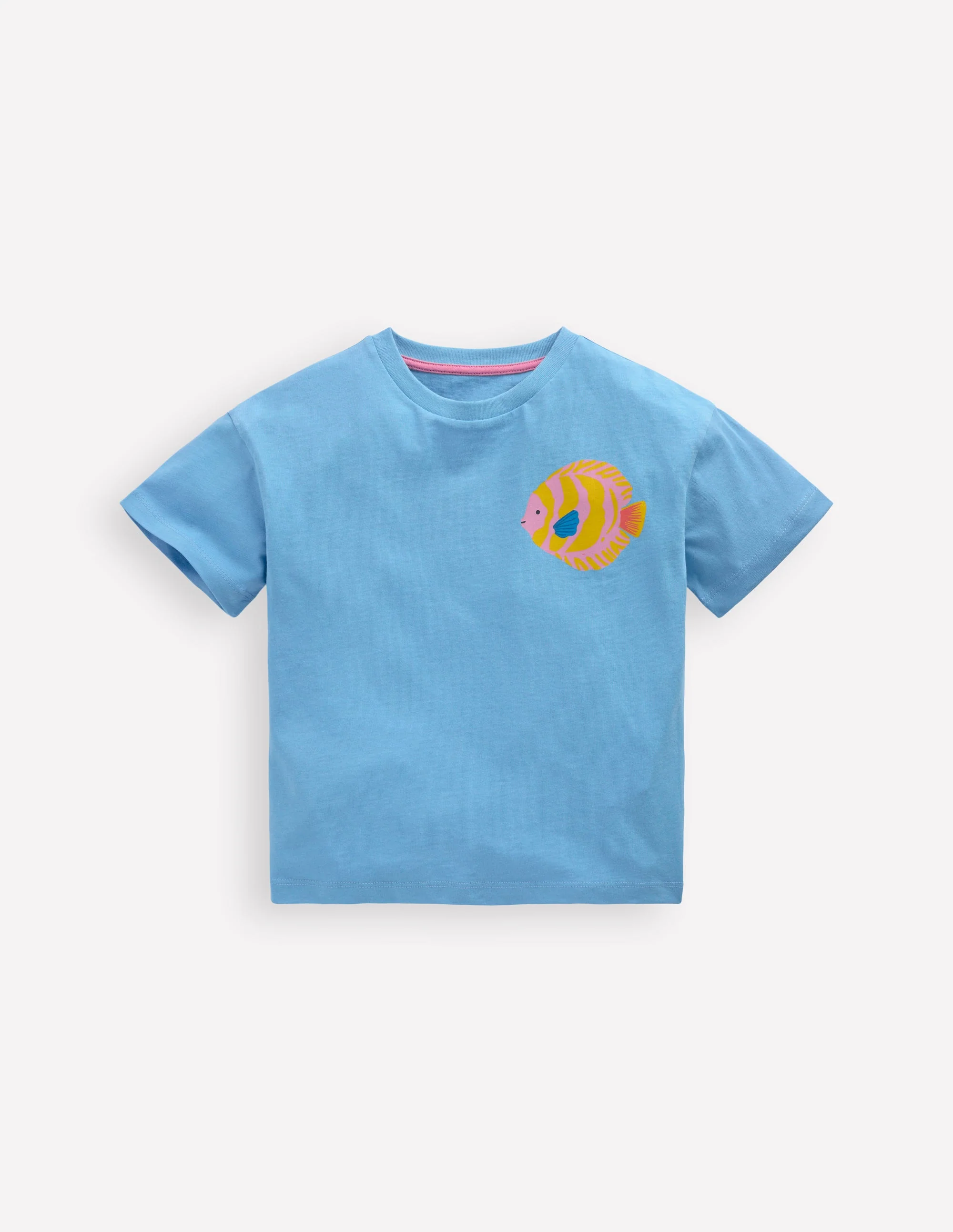 T-Shirt mit Druck-Blaues Meeresleben