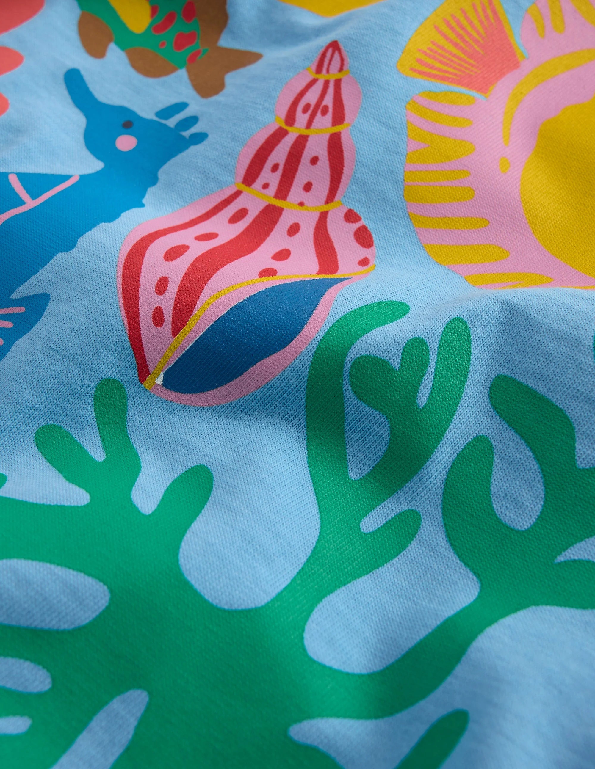 T-Shirt mit Druck-Blaues Meeresleben - Image 3