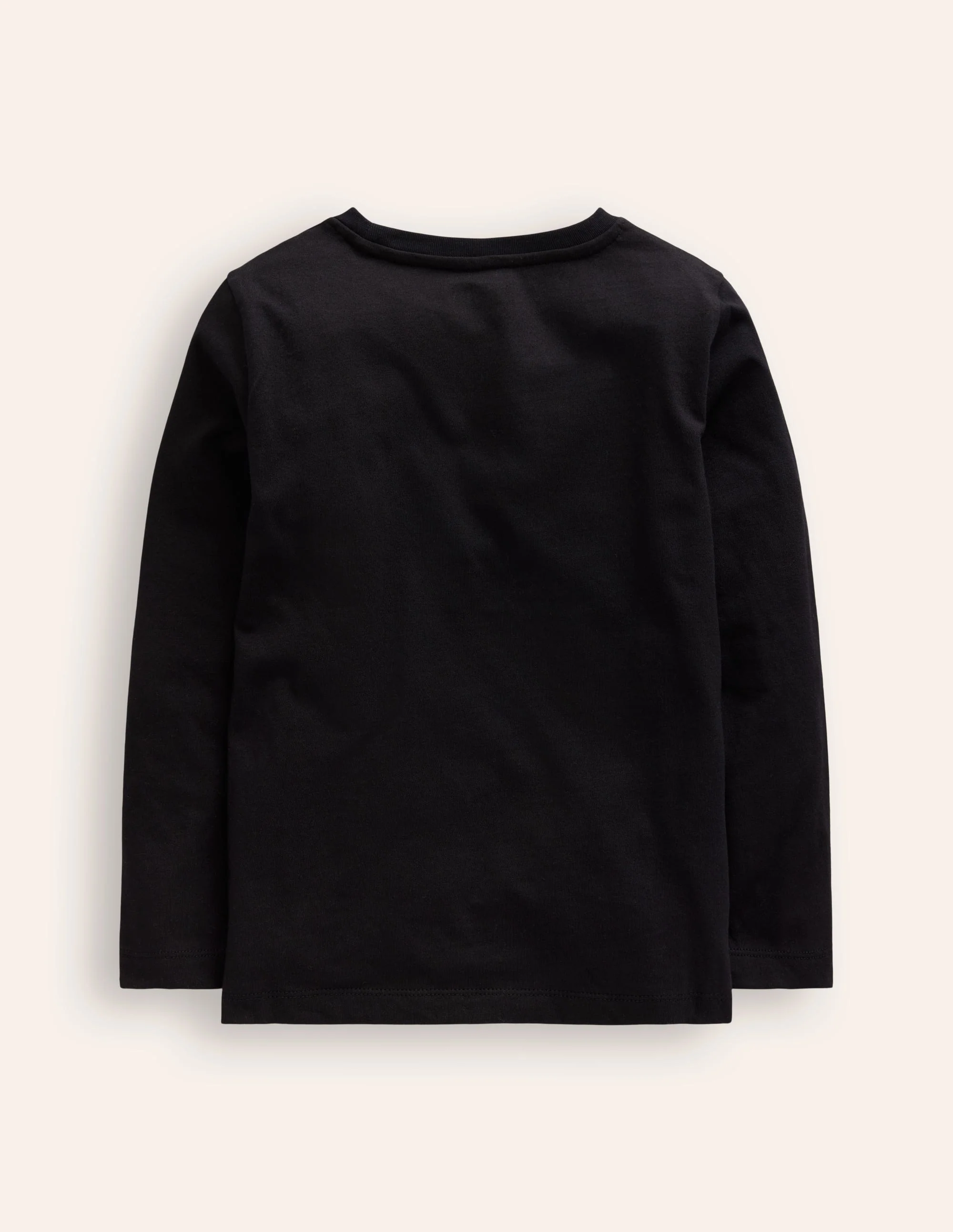 T-Shirt mit Klappe-Schwarzes Spukhaus - Image 2