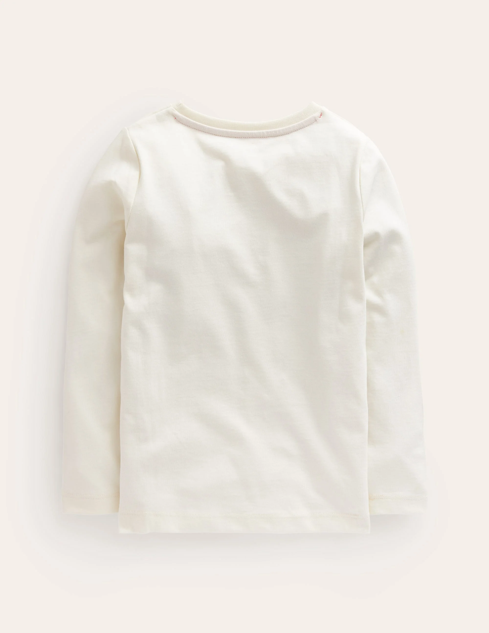 T-Shirt mit Metllic-Logo-Naturweiß Delphin - Image 2