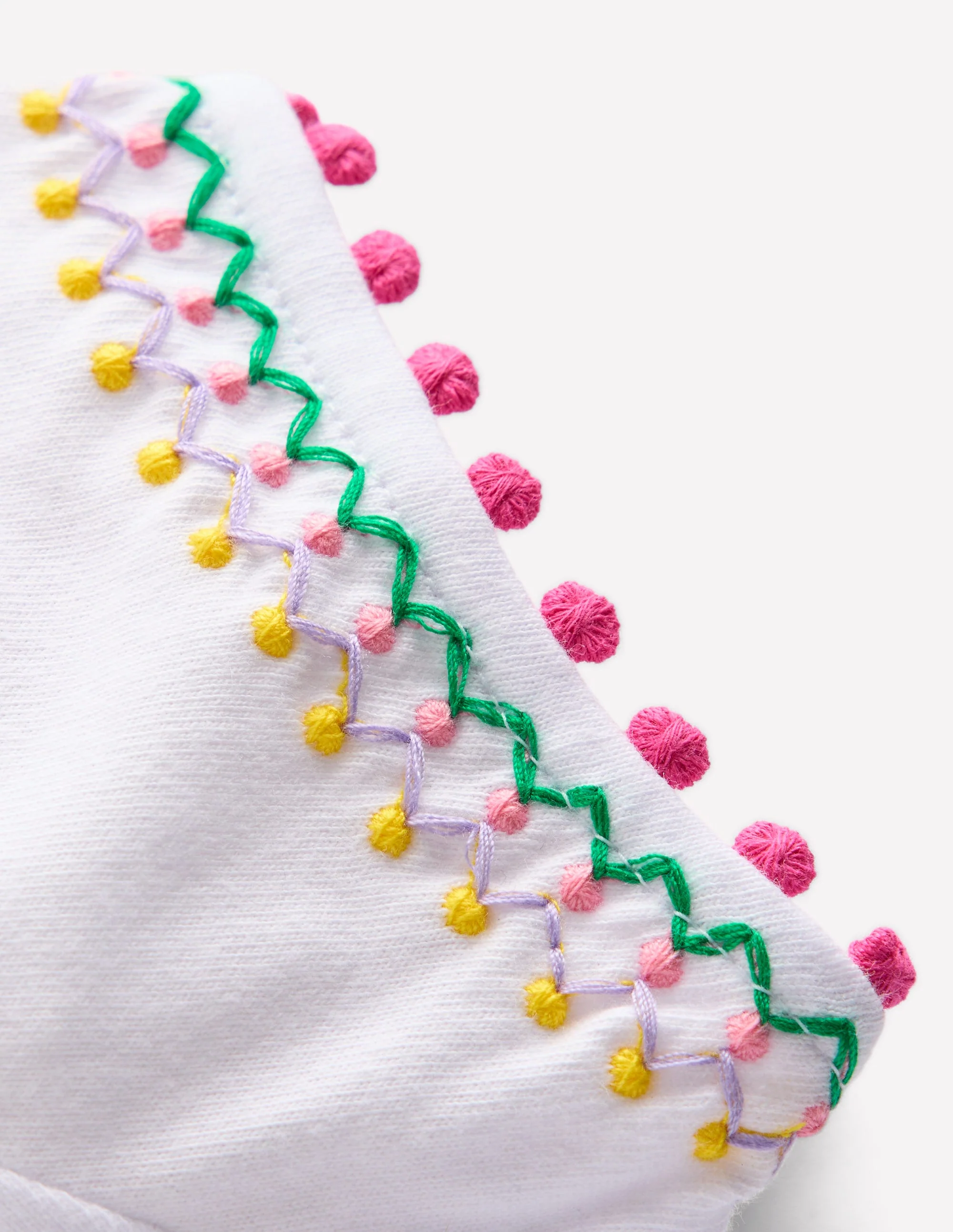 T-Shirt mit Puffärmeln-Weiß - Image 3