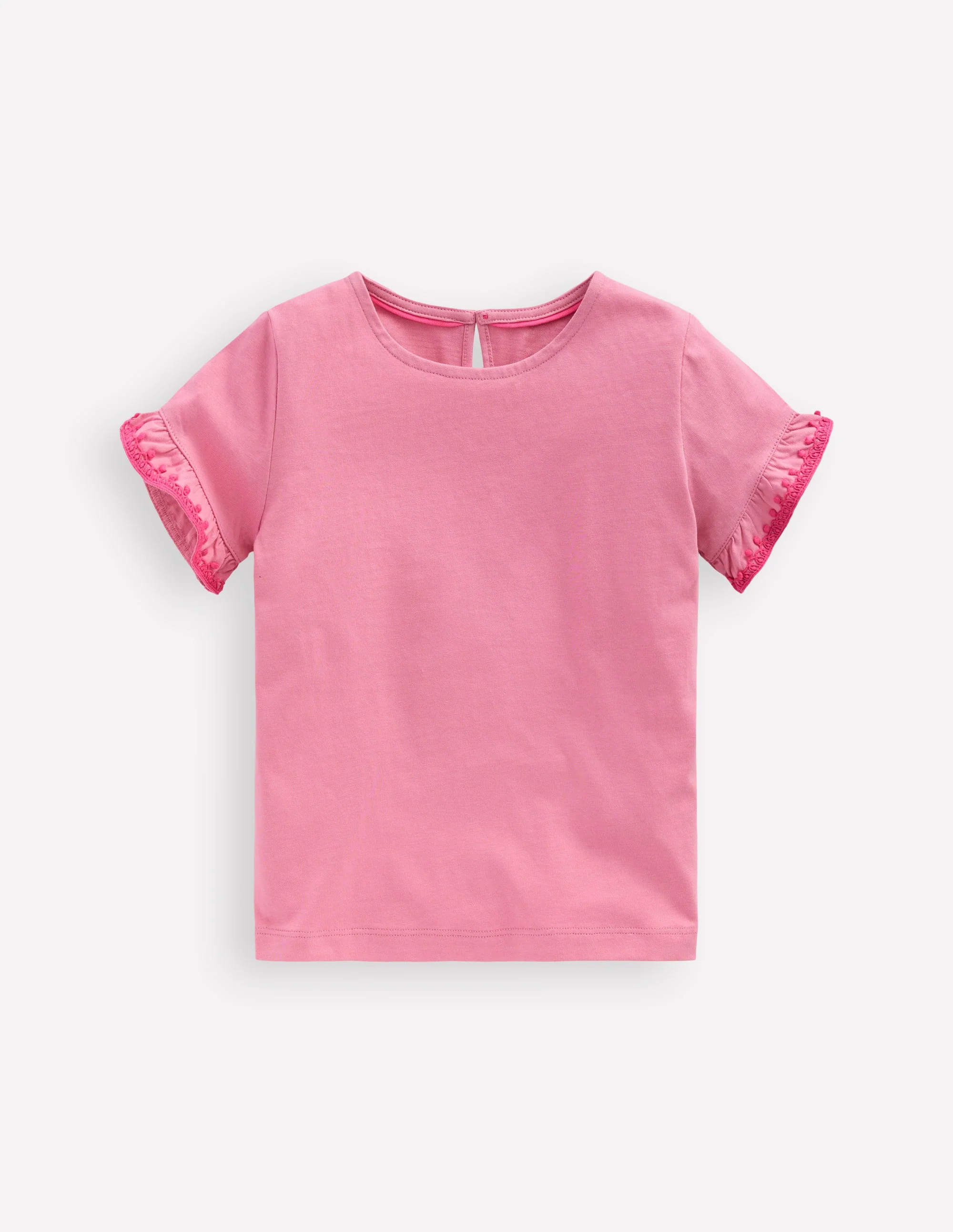 T-Shirt mit Rüschenärmeln-Polignac